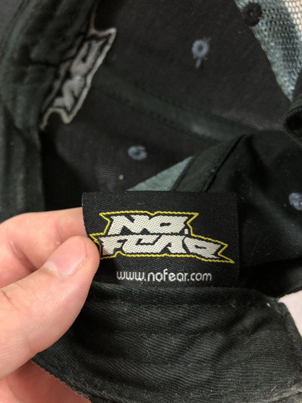 No Fear No fear 90s camo big logo cap Size ONE SIZE - 8 Thumbnail