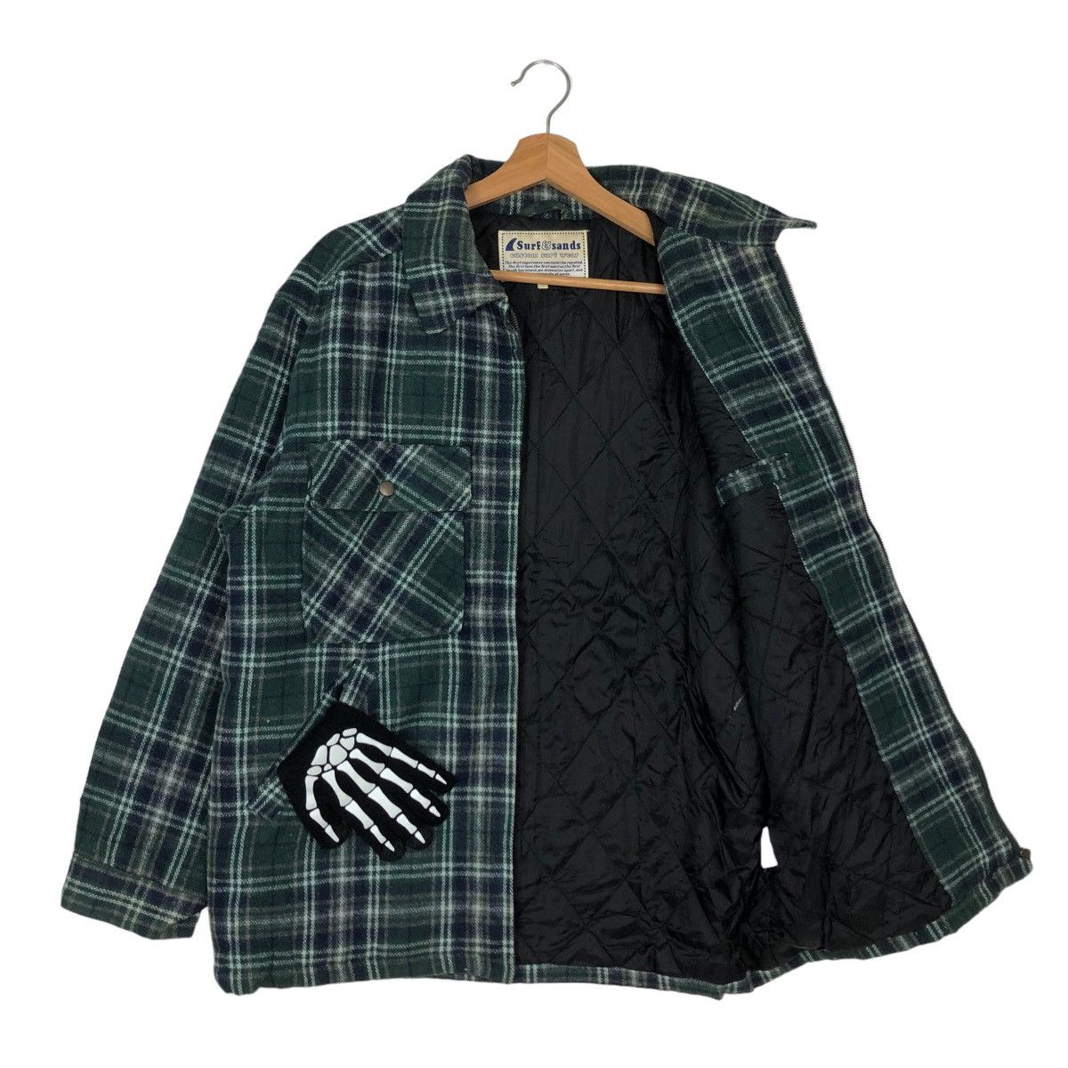 Japanese Brand VINTAGE TARTAN DESIGN JACKET SURF & SAND JAPAN Size US L / EU 52-54 / 3 - 8 Thumbnail