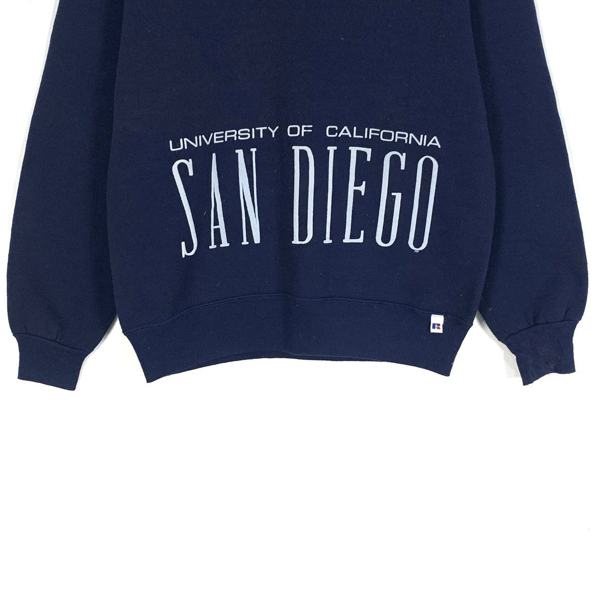 Russell Athletic Vintage 90s Russel University California San Diego Sweatshir Size US S / EU 44-46 / 1 - 4 Thumbnail