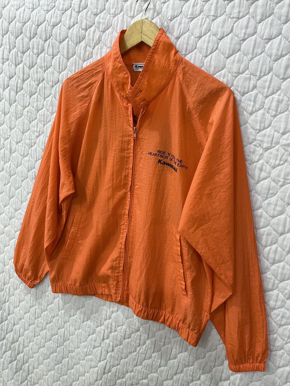 Vintage (Vvvv)💣🔥VTG KAWASAKI RACING Size US M / EU 48-50 / 2 - 6 Thumbnail