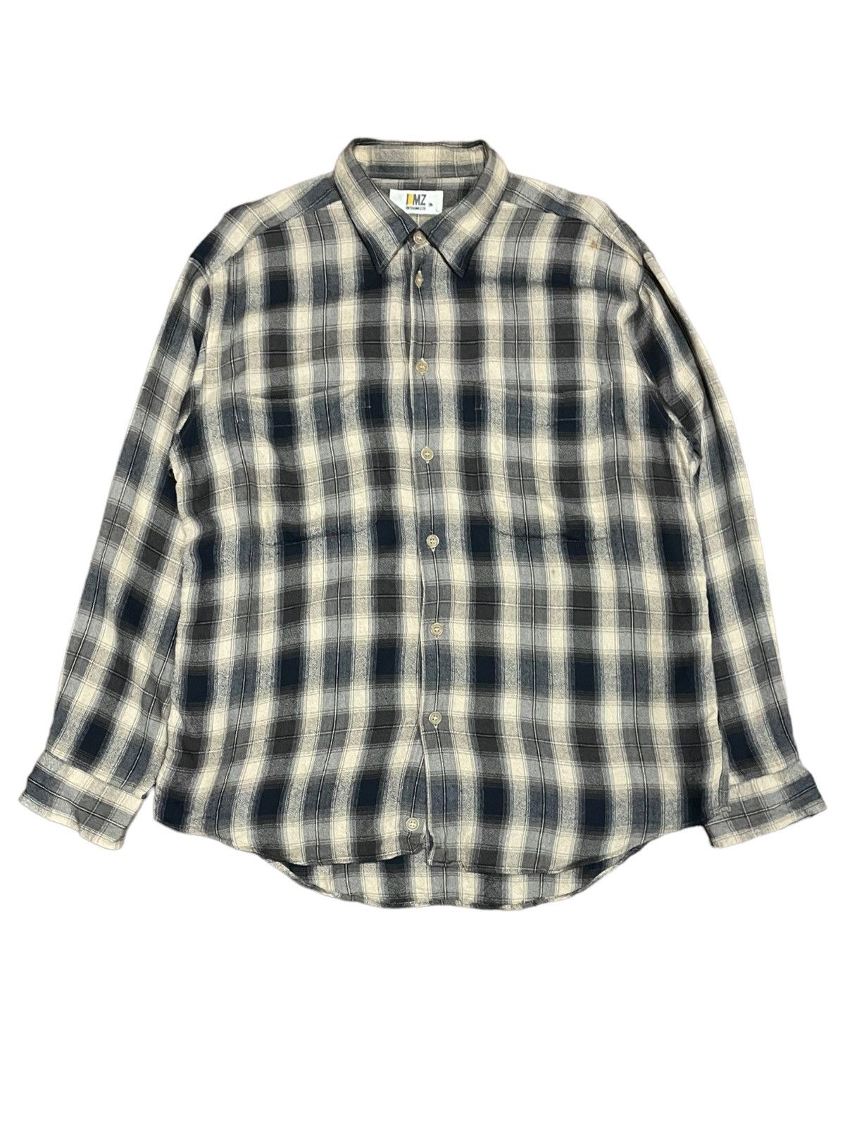 Arrow Rare🔥Vintage 80s Shadow Plaid Similar To Arrow Chevella Size US L / EU 52-54 / 3 - 16 Thumbnail