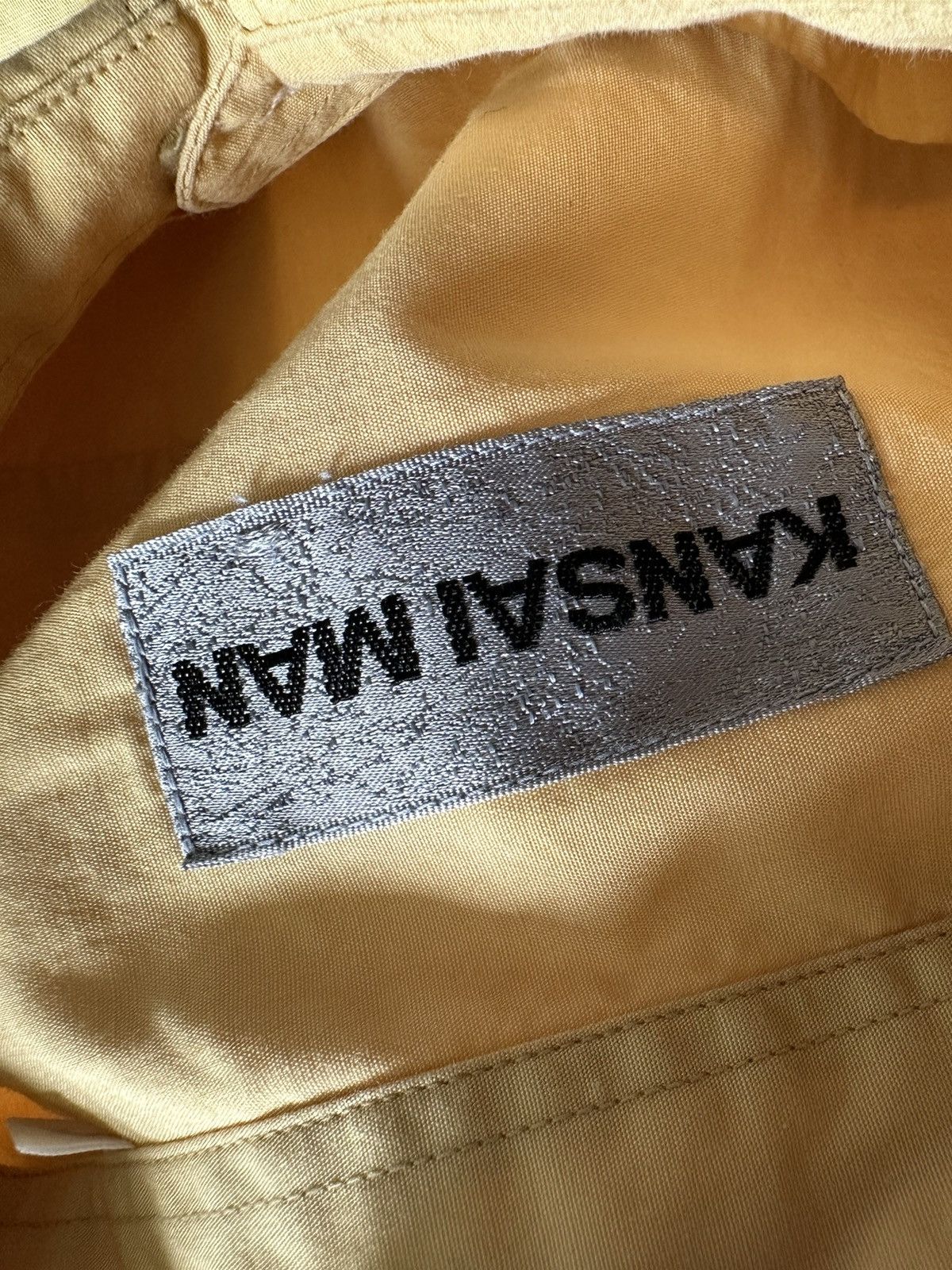 Kansai Yamamoto 90's Kansaiman by Kansai Yamamoto avant-garde shirt Size US L / EU 52-54 / 3 - 8 Thumbnail