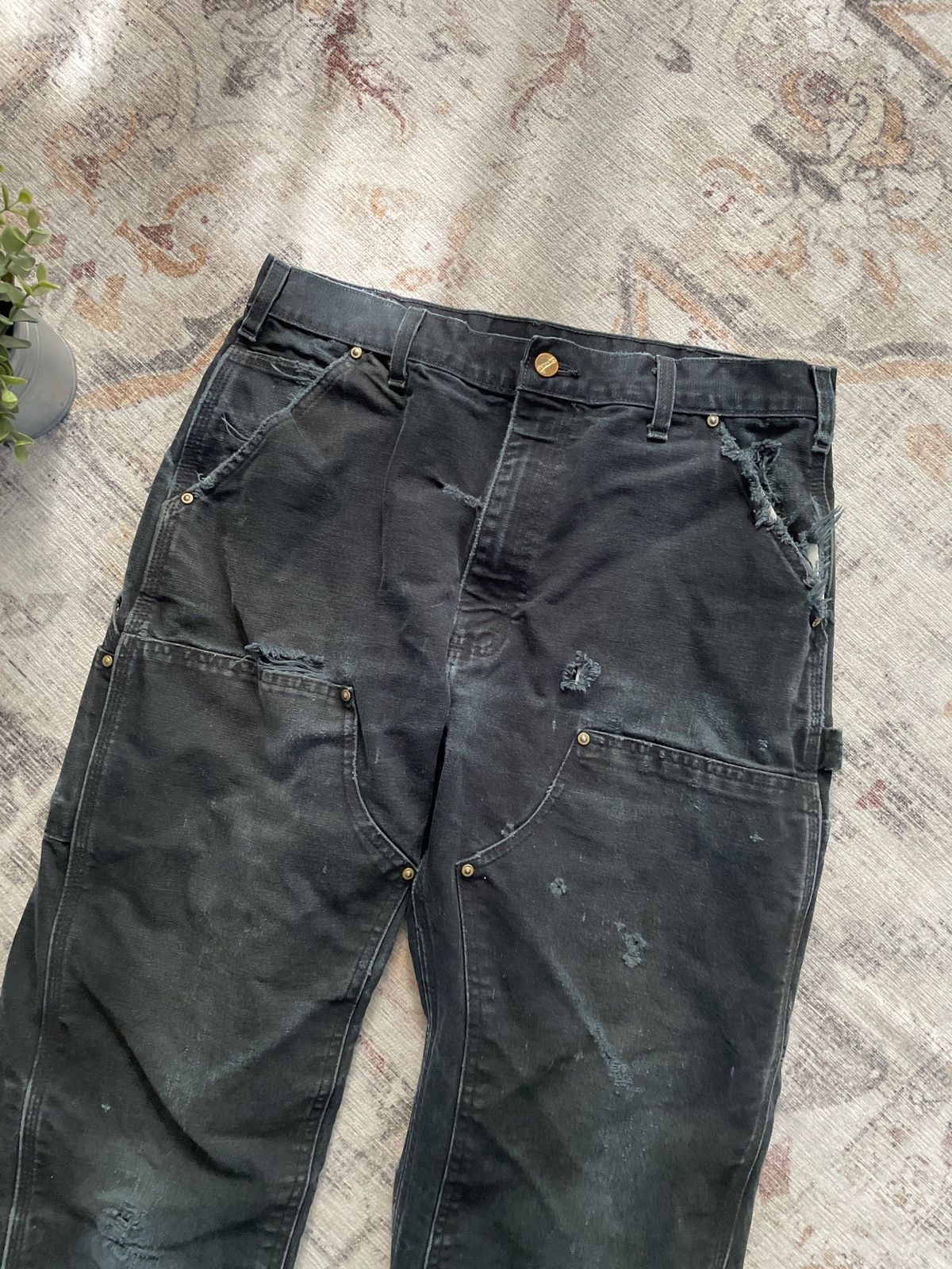 Carhartt × Vintage Vintage Carhartt Double Knee Workwear Pants USA Size US 32 / EU 48 - 2 Thumbnail