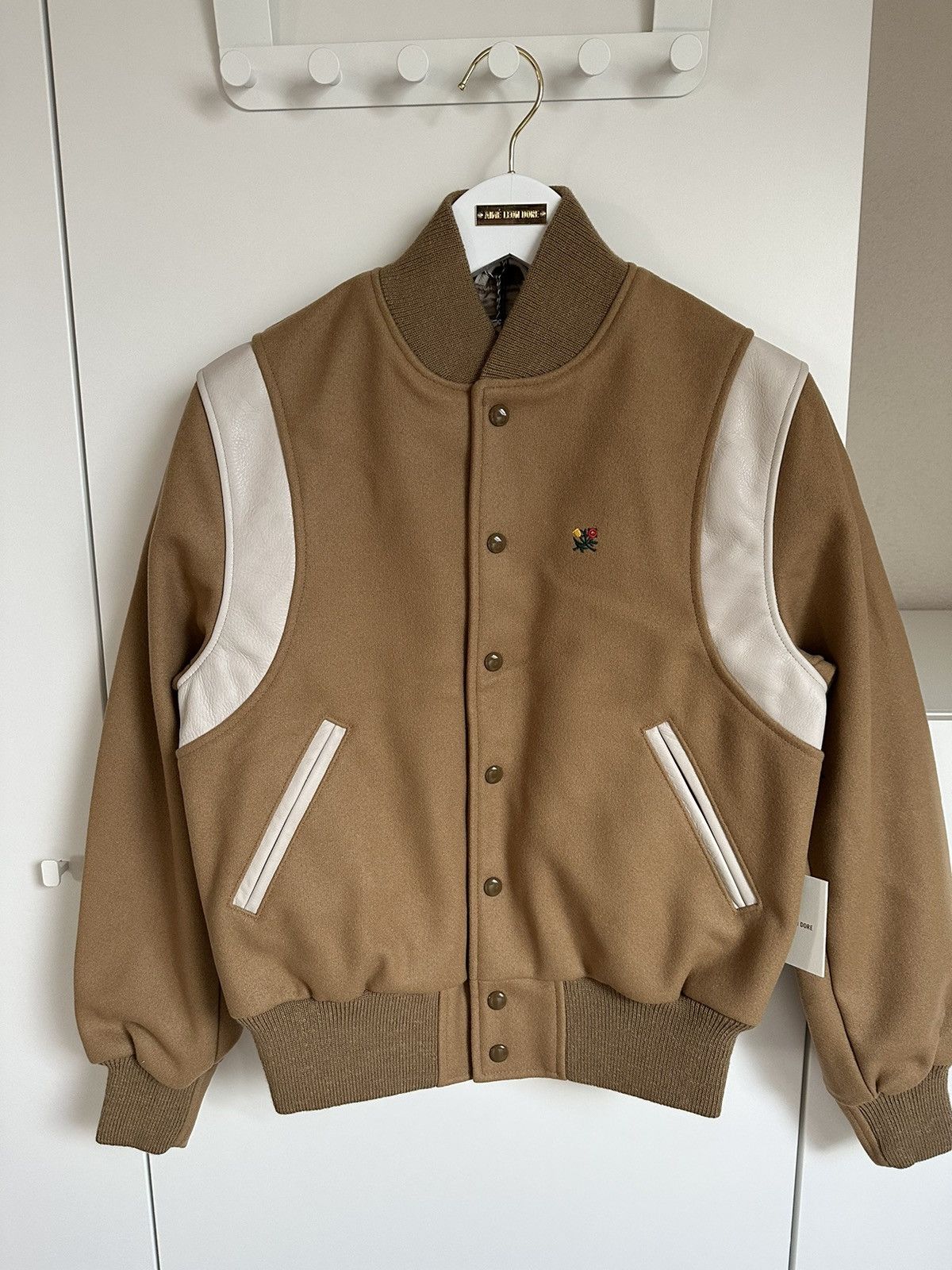 最高の品質の Casentino Crest WOOL Varsity Jacket stussy XL Varsity ...