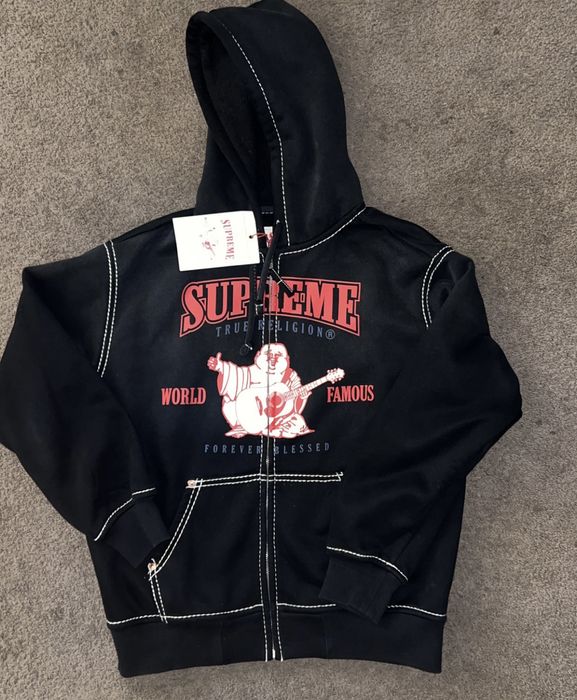 Supreme True Religion Zip Up Hoodie