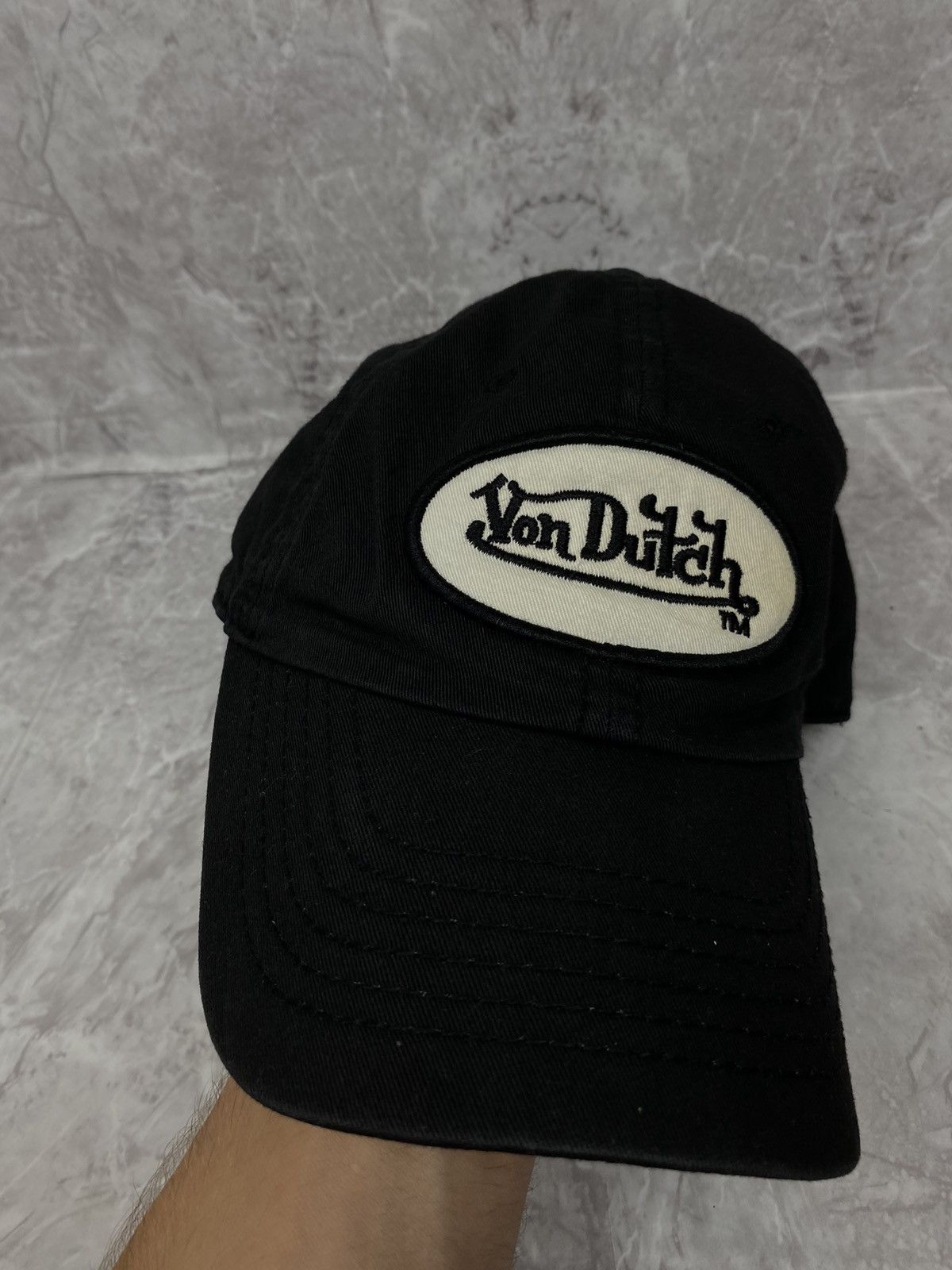 Von Dutch Von Dutch black patch logo cap vintage Size ONE SIZE - 1 Thumbnail