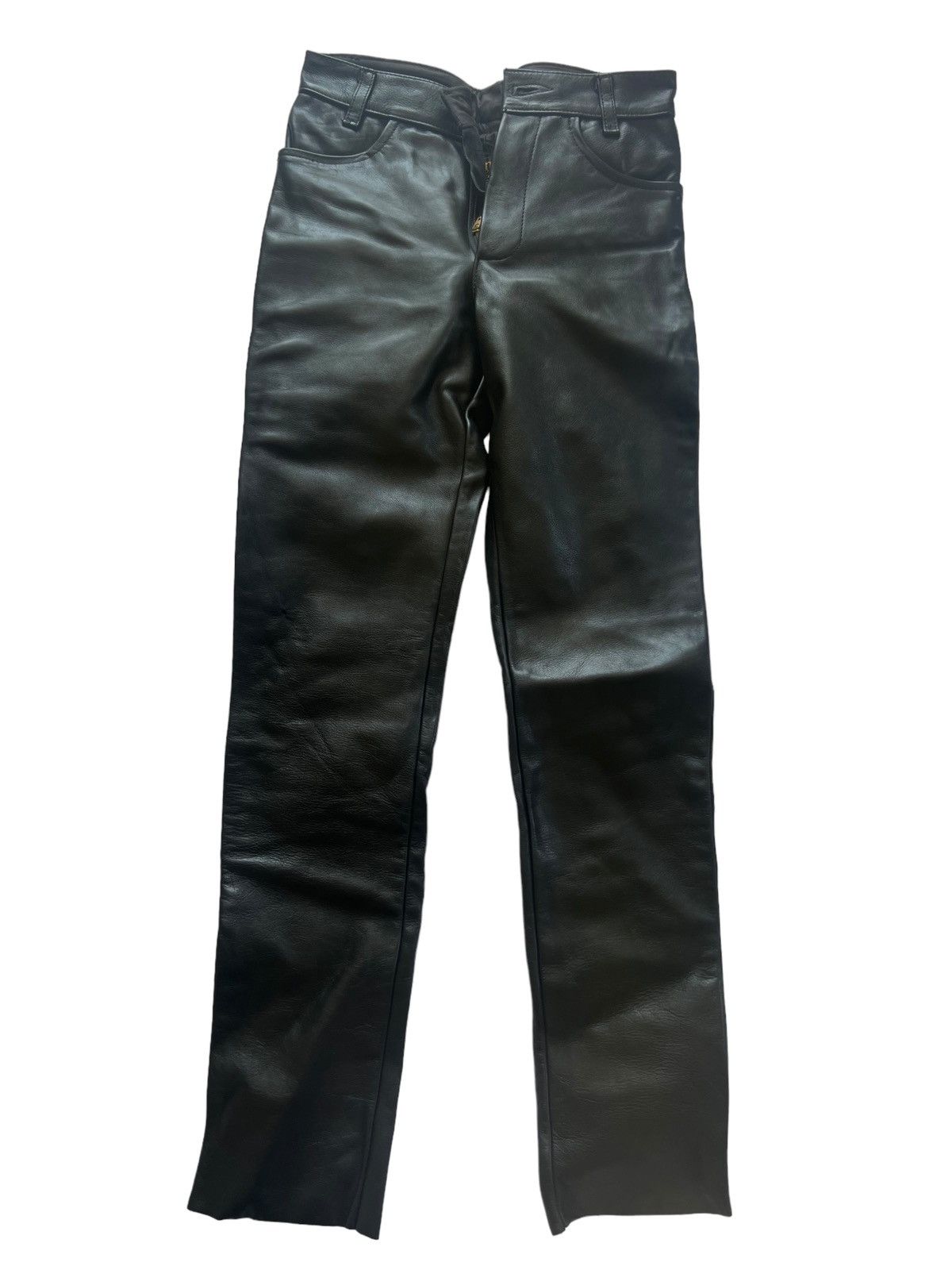 Vanson Leathers Vanson Leathers 100% Black Leather Pants | Grailed