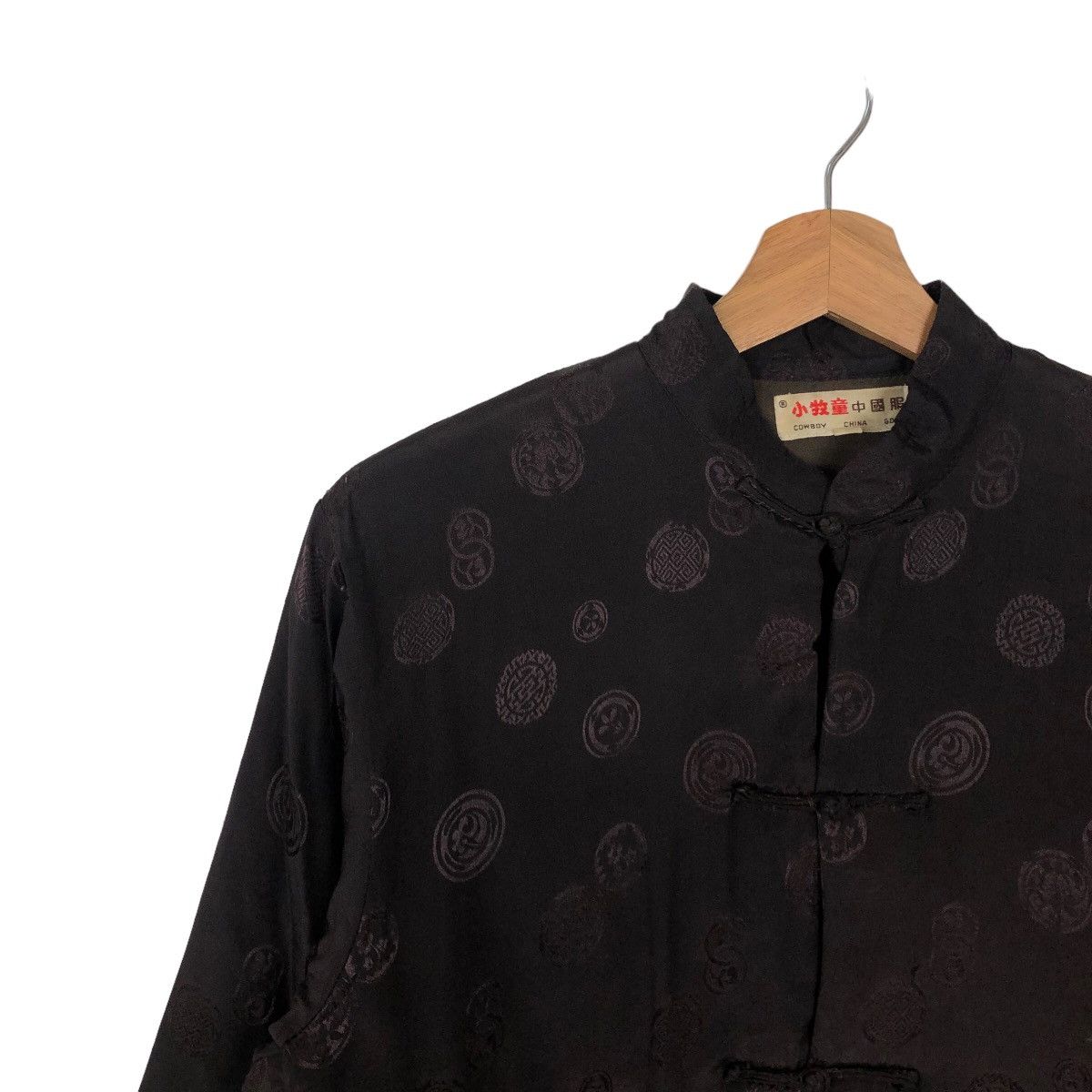 Japanese Brand VINTAGE MANDARIN STYLE JACKET COWBOY CHINA GOWN ISSEY MIYAKE Size US L / EU 52-54 / 3 - 6 Thumbnail