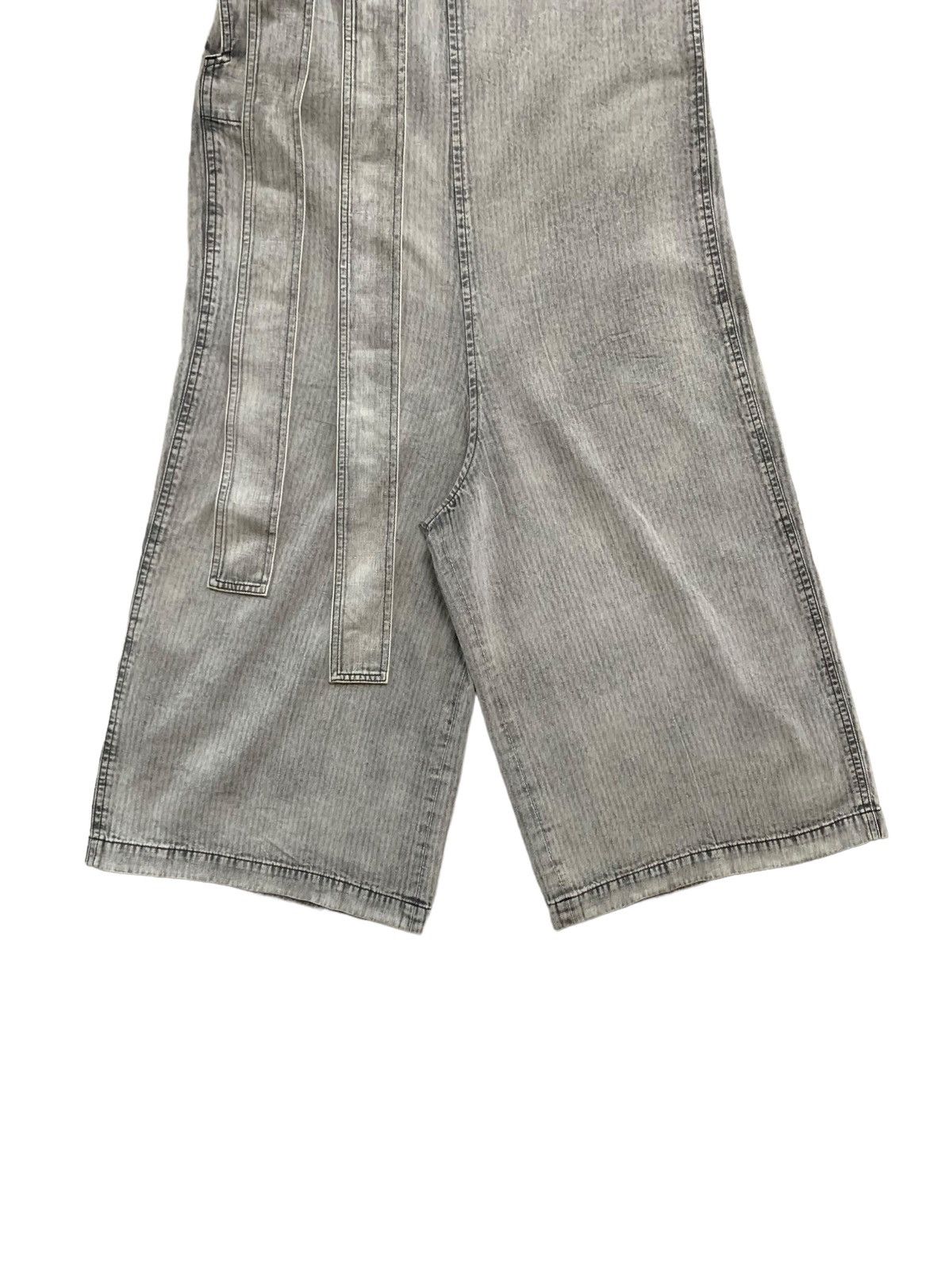 Y's × Y's for Men × Yohji Yamamoto Yohji Yamamoto Y’s Sulfur Herringbone Bleach Ribbon Pants Size US 28 / EU 44 - 7 Thumbnail