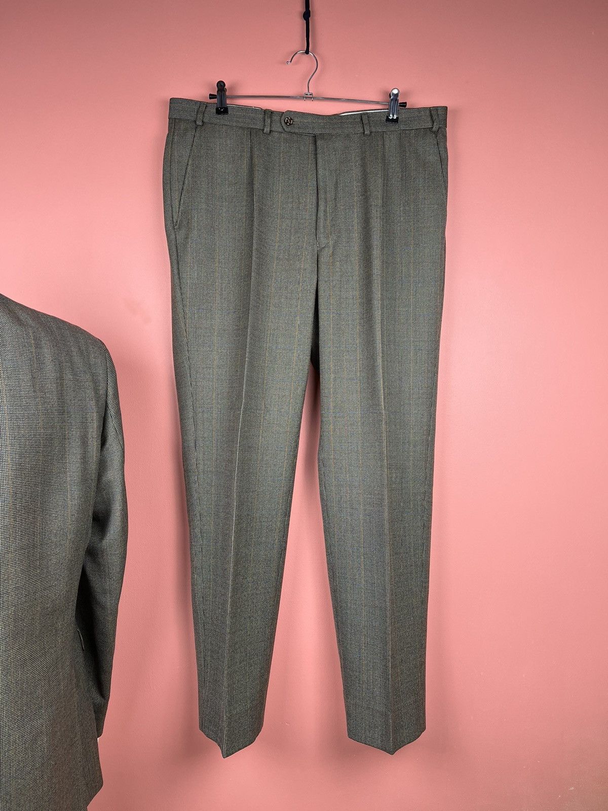 DAKS Daks wool suit classic hype sale blazer and pants Size 44R - 10 Thumbnail