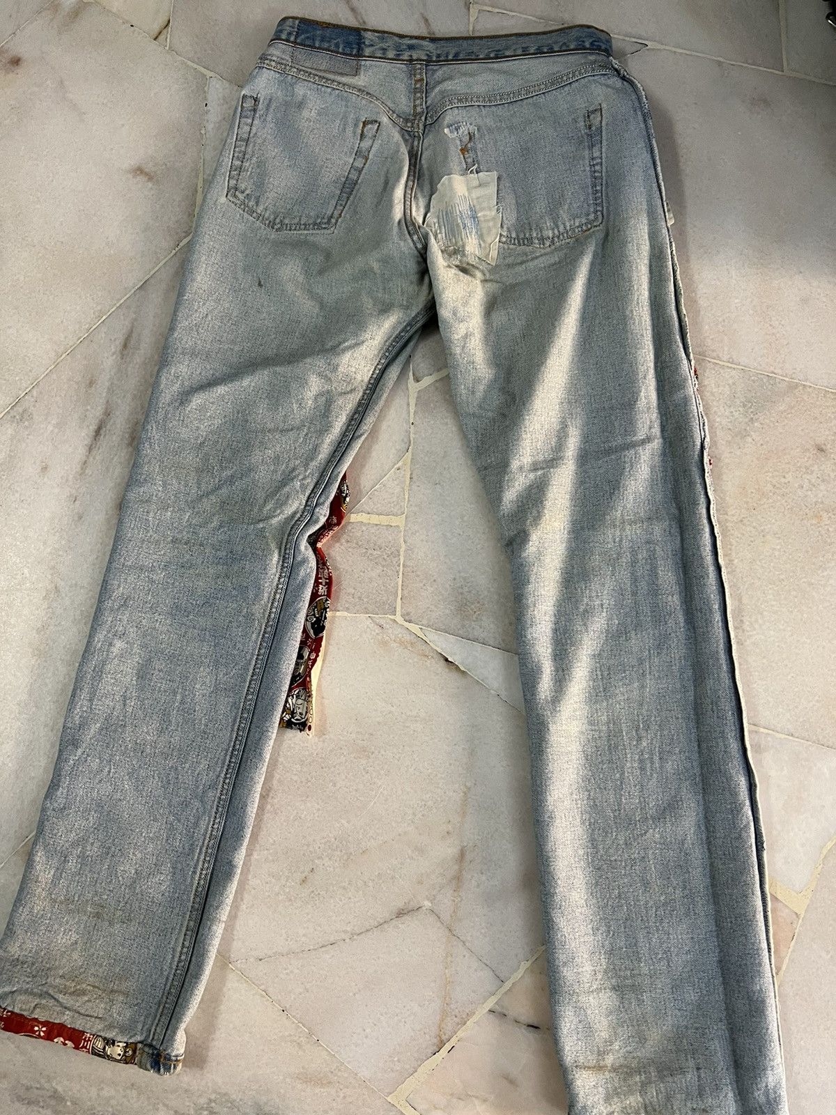 If Six Was Nine × Levi's LAST DROP 🔥Vintage 90’s Levis 501 Distressed Denim Jeans Size US 30 / EU 46 - 13 Thumbnail