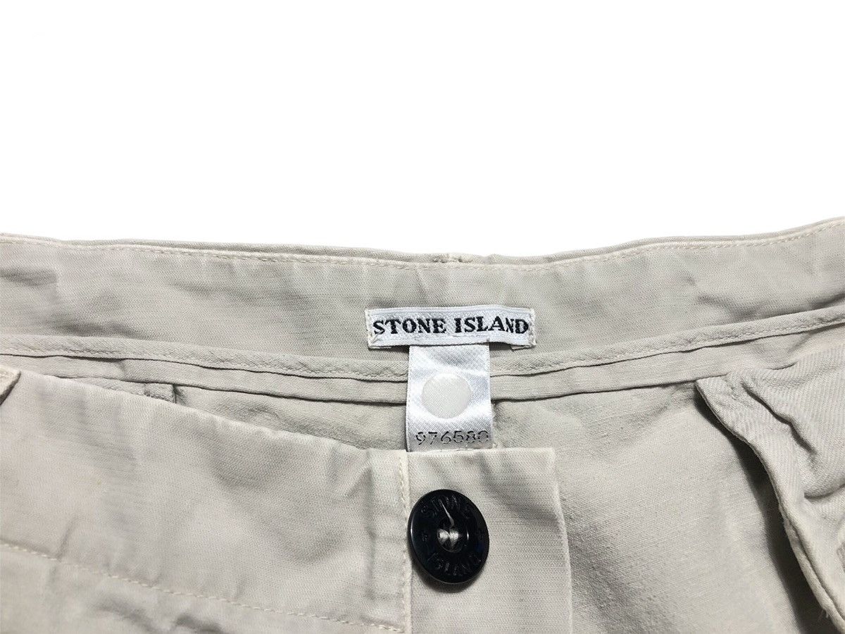 Stone Island Stone Island vintage garment dyed cotton pants Size US 32 / EU 48 - 4 Thumbnail