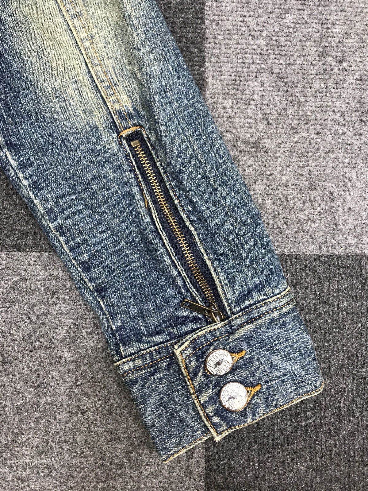 JACKROSE JackRose Japan Zipper Denim Jacket Size US XS / EU 42 / 0 - 14 Thumbnail