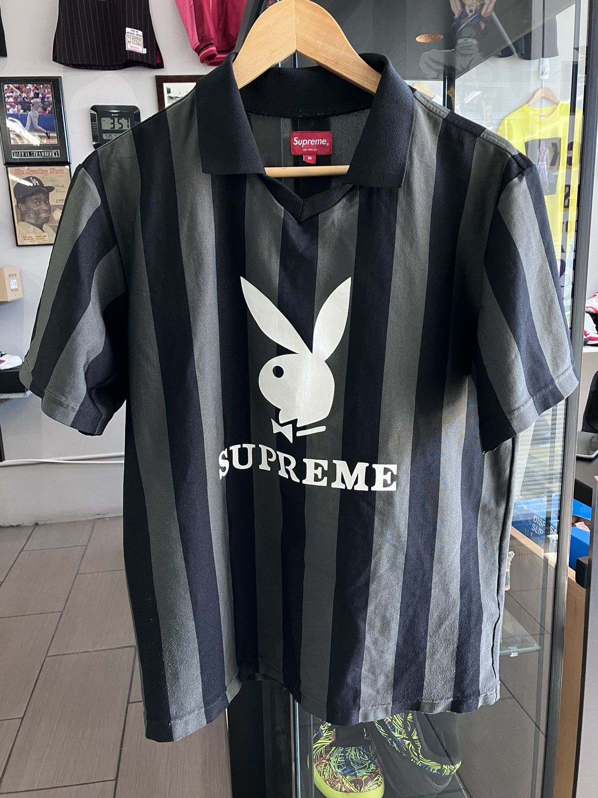 supreme soccer jersey