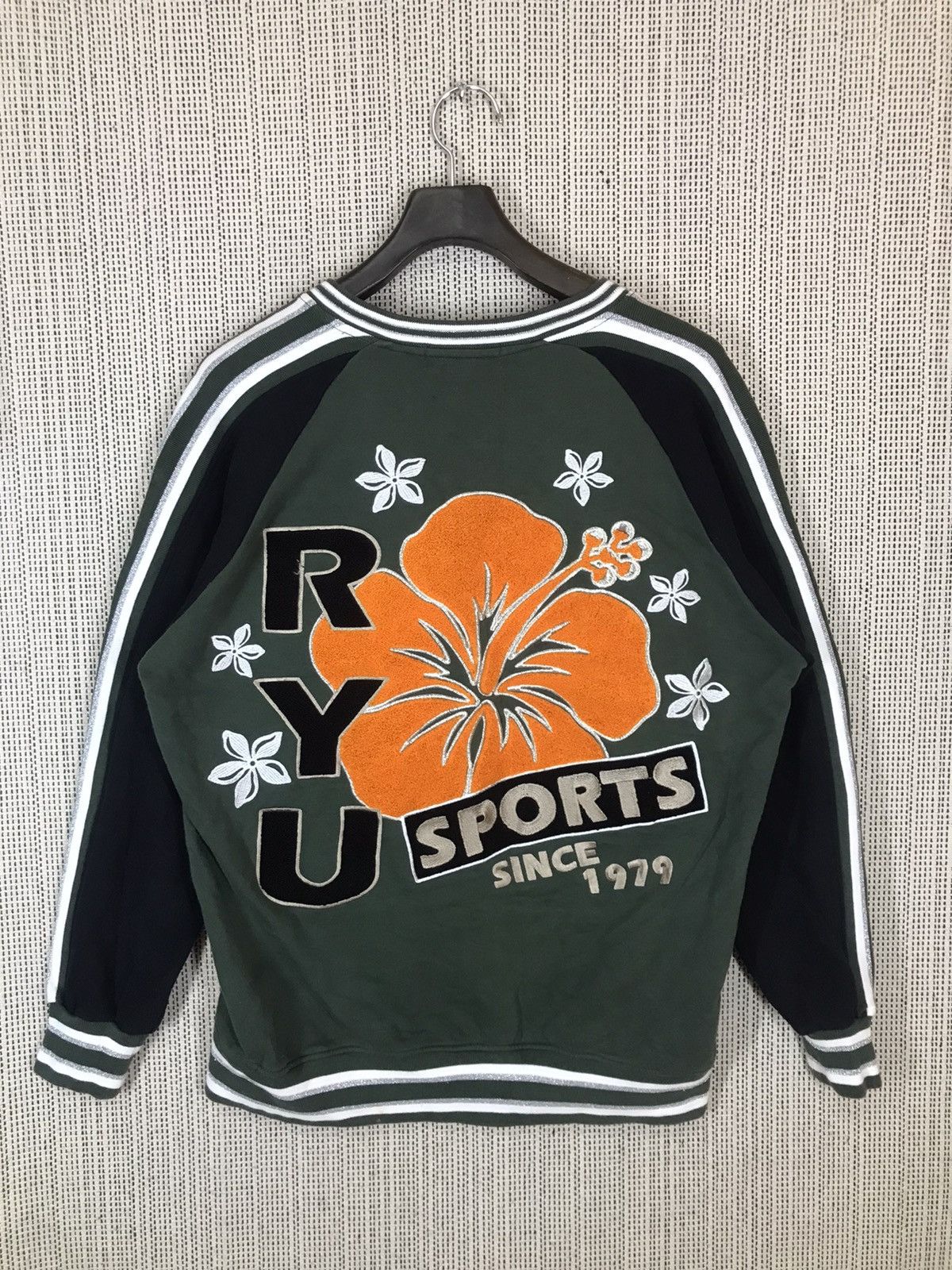 Japanese Brand × Vintage ‼️VINTAGE RYU SPORT SWEATSHIRT SPELLOUT BIG LOGO VERY RARE‼️ Size US L / EU 52-54 / 3 - 1 Thumbnail