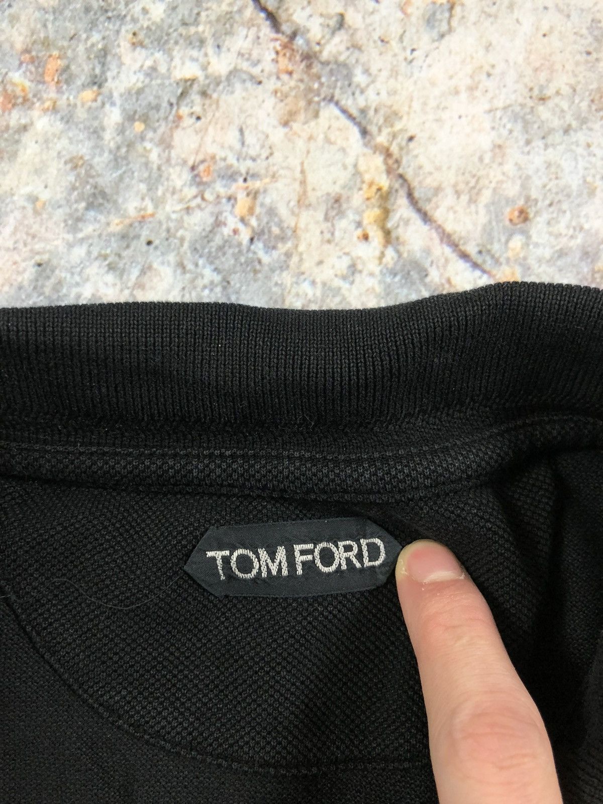 Tom Ford Tom ford black polo Size US L / EU 52-54 / 3 - 4 Thumbnail