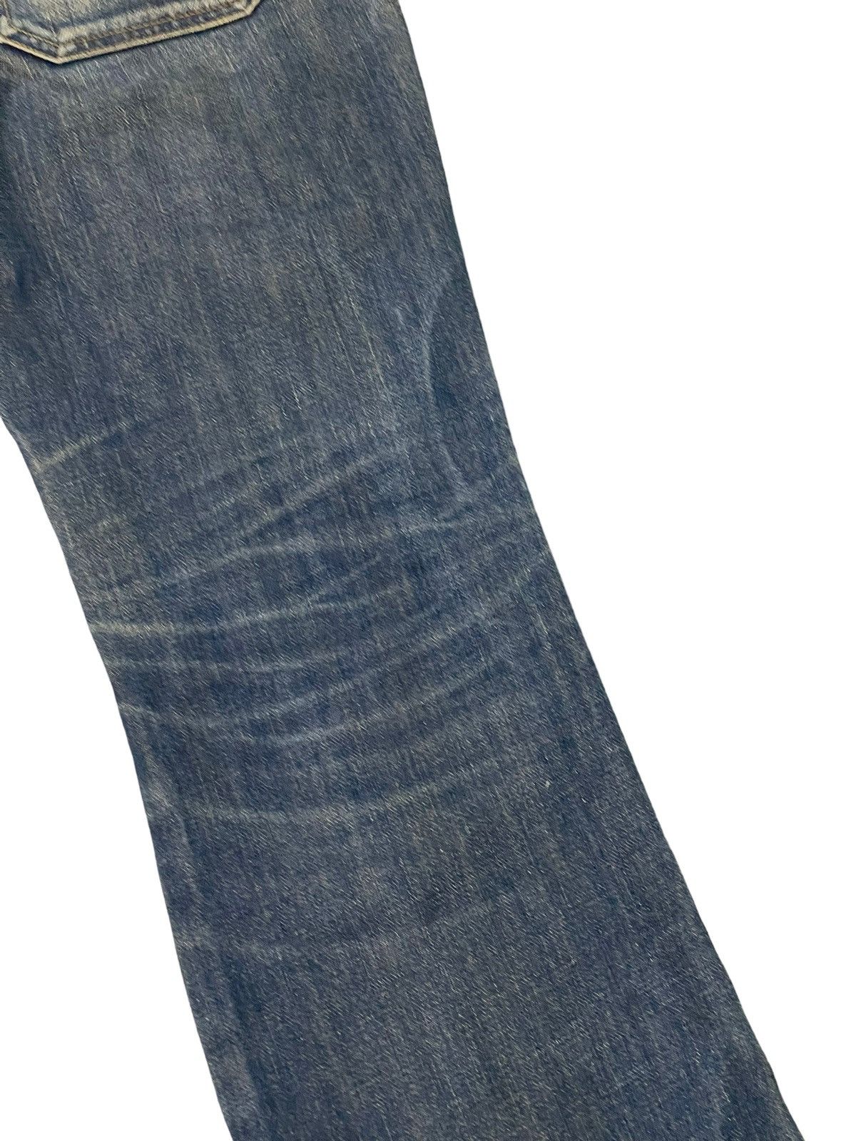 Diesel Flare Jeans Diesel Italy Distress Low Rise Boot Cut 5🟦8 Size US 30 / EU 46 - 18 Thumbnail