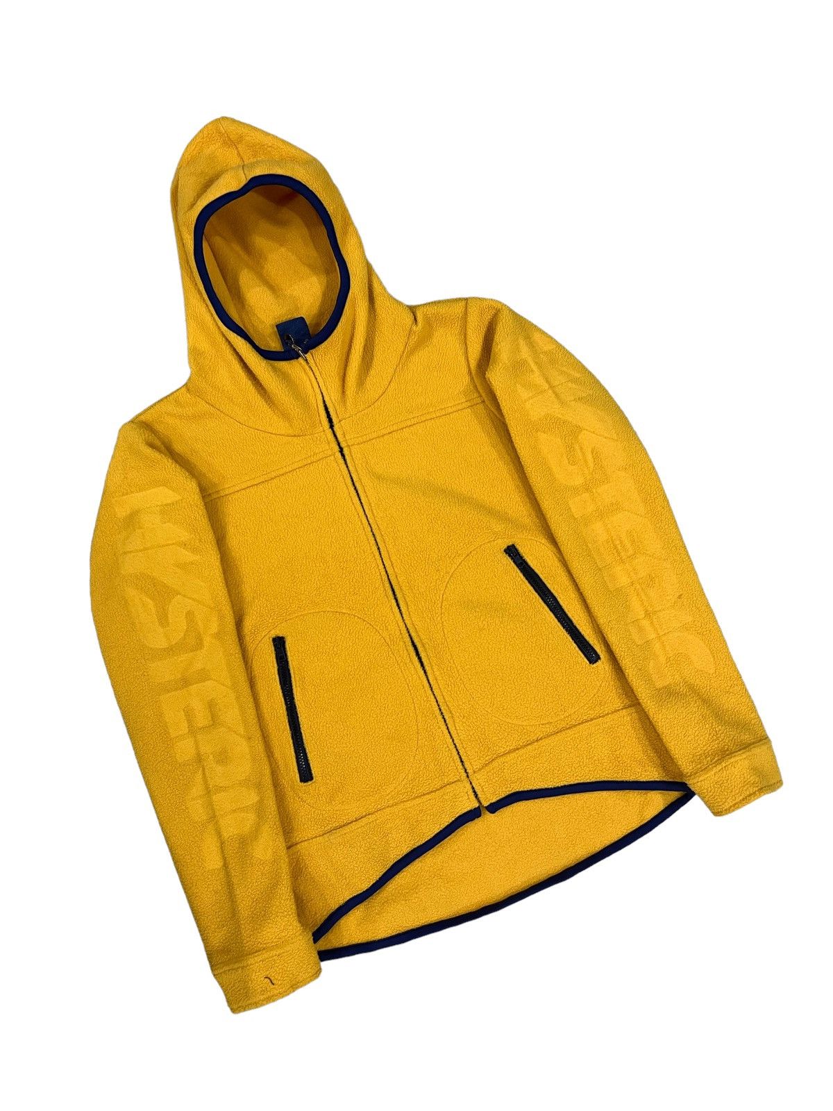 A.F.F.A. GRAIL🔥90s Hysteric "Metal" Embossed Fleece Hoodie Jacket Size US S / EU 44-46 / 1 - 5 Thumbnail