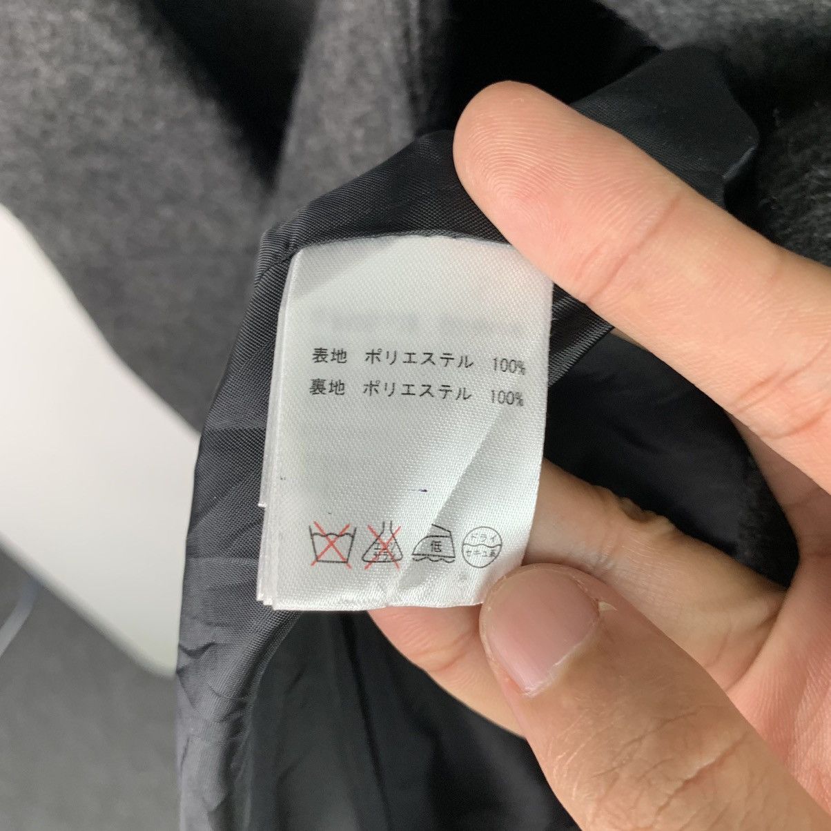 Japanese Brand × Vintage Vintage Japanese Brand Wool coat jacket Size US XL / EU 56 / 4 - 9 Thumbnail