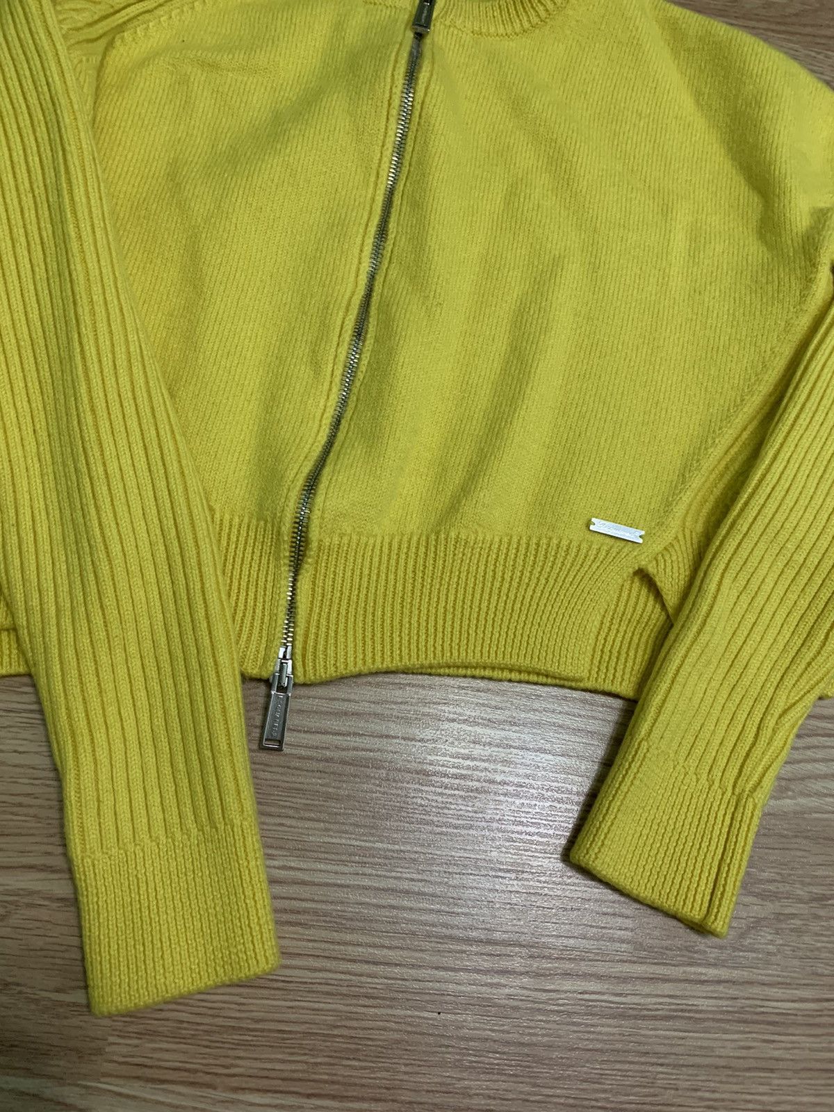 Dsquared2 💛 Dsquared2 crop top zip-hoodie Size M / US 6-8 / IT 42-44 - 2 Thumbnail