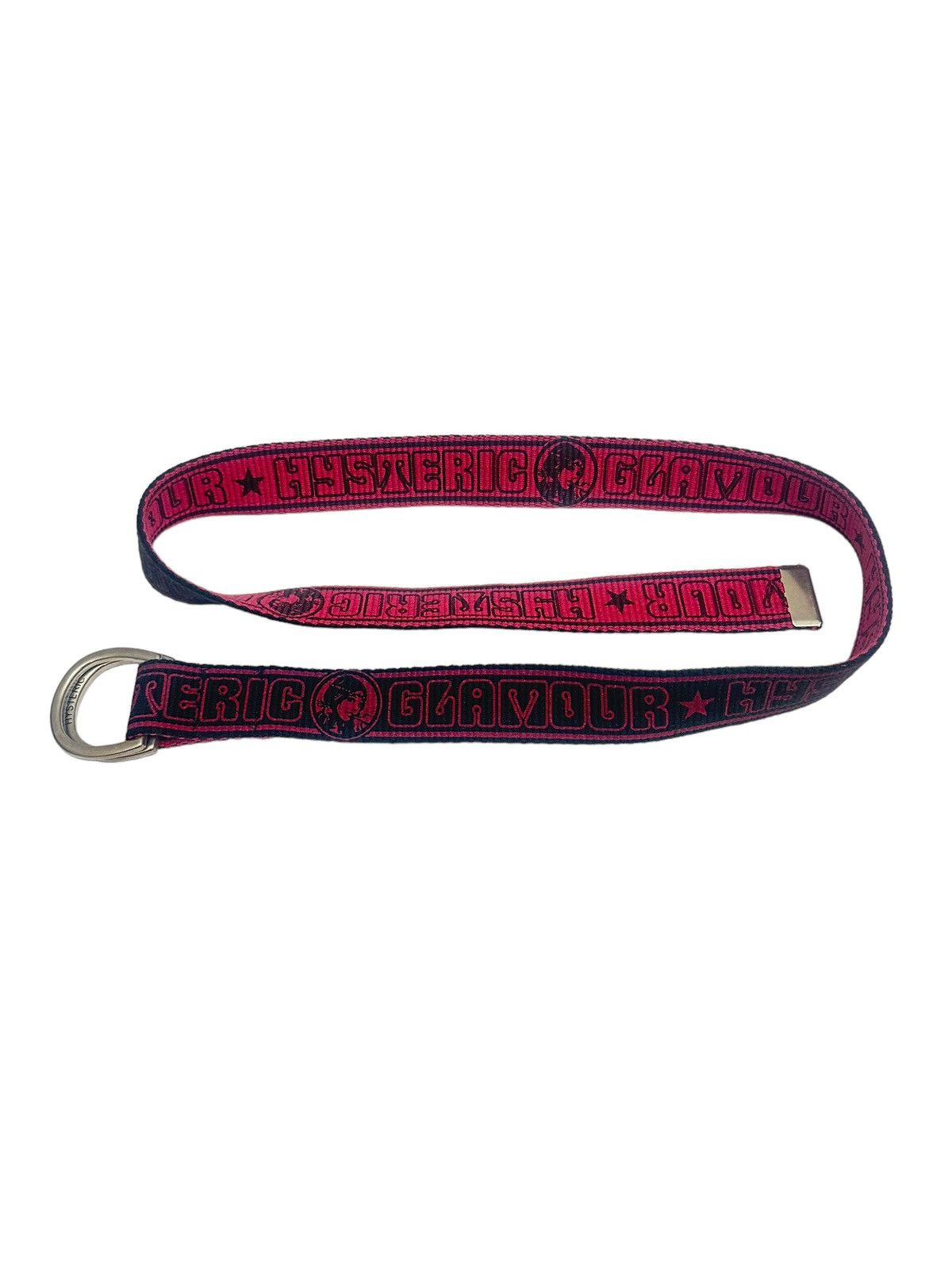 Hysteric Glamour RARE‼️ Iconic Hysteric Glamour ™️ Logo Canvas Double Ring Belt Size ONE SIZE - 1 Thumbnail