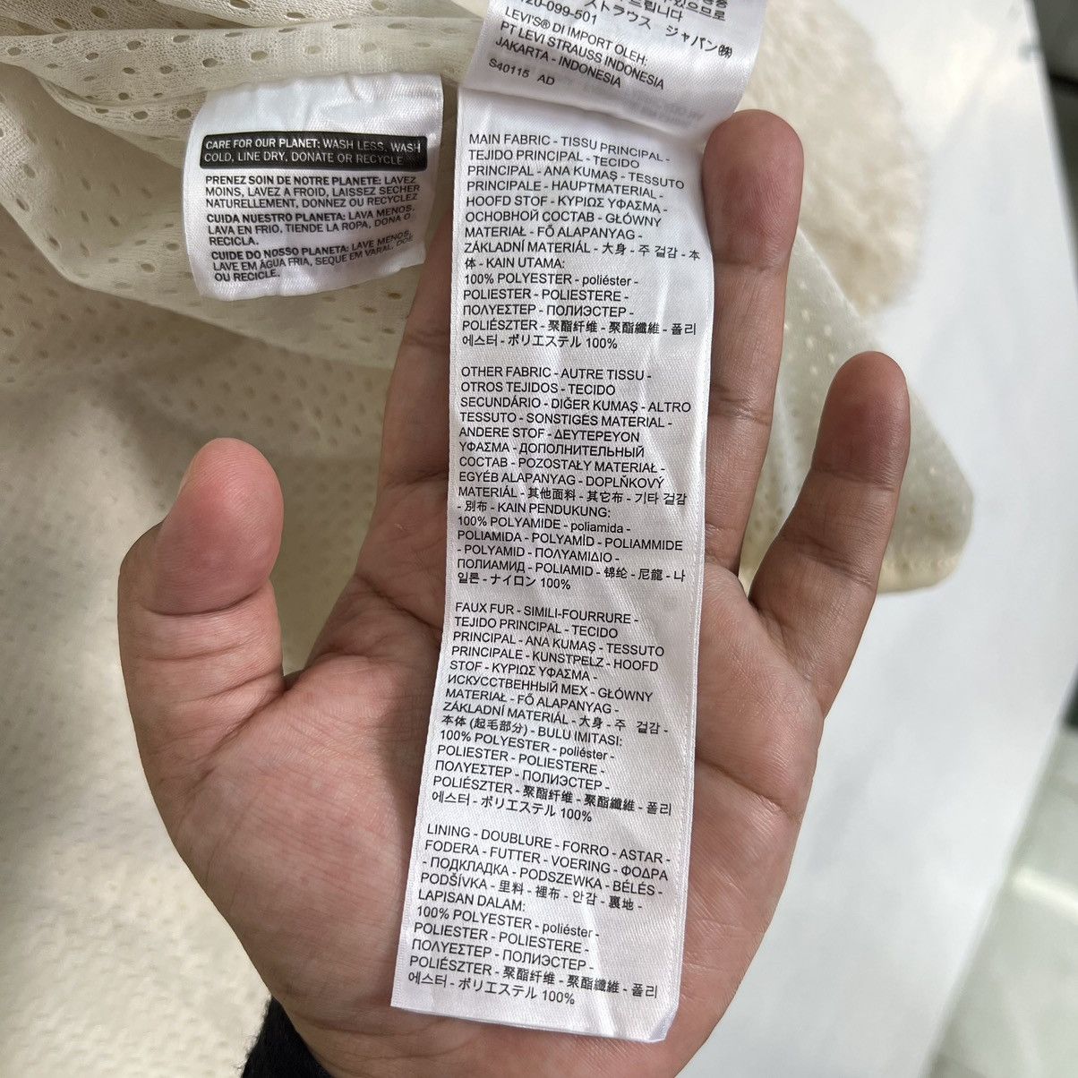 Levi's 💥 LEVIS REBUILD FLEECE Size US M / EU 48-50 / 2 - 12 Thumbnail