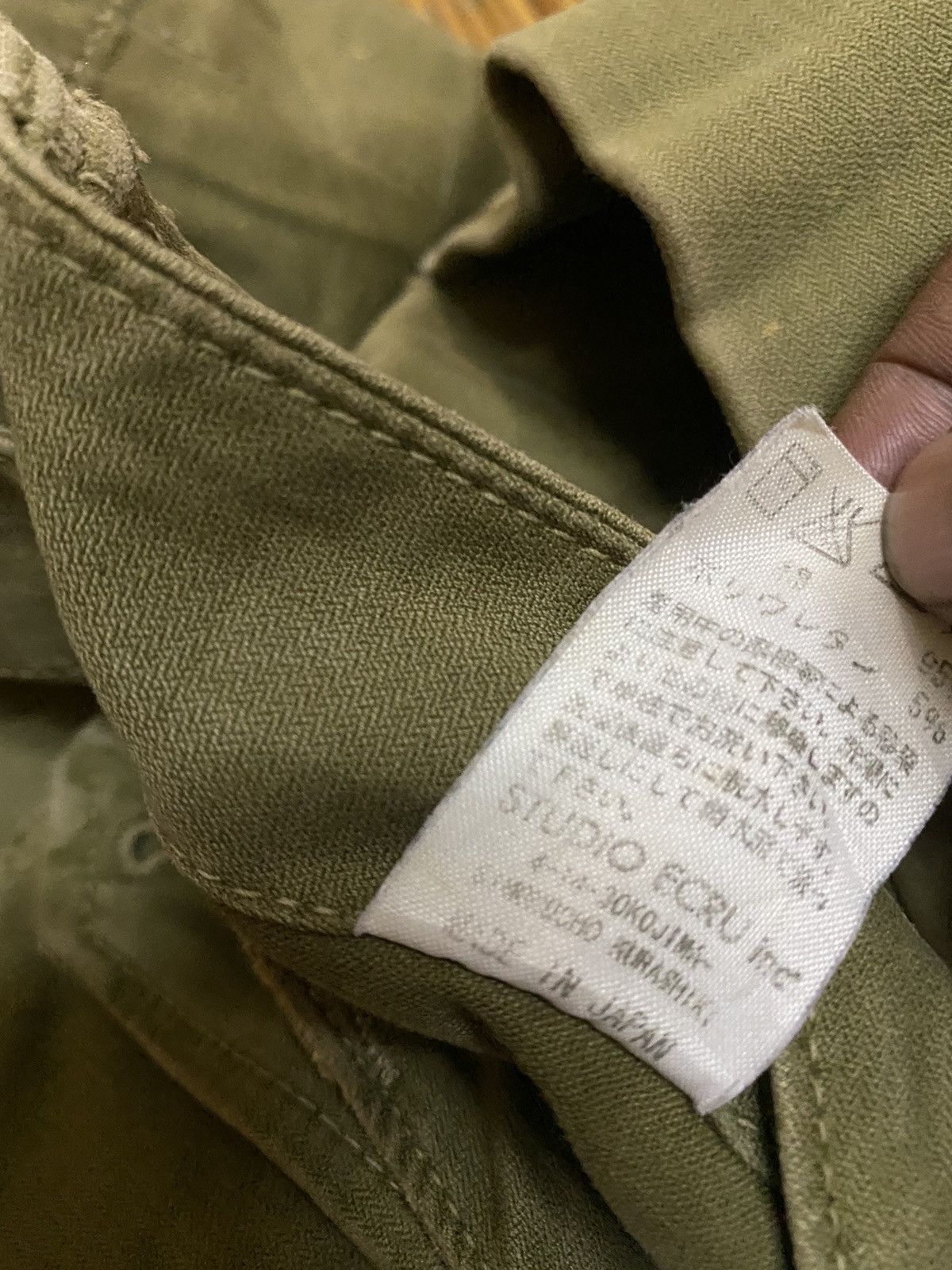 Japanese Brand 💥Japanese Military Quadro Cargo Pant Size US 32 / EU 48 - 12 Thumbnail