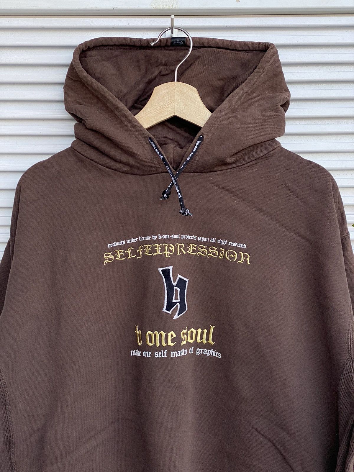 Japanese Brand Vintage B-One Soul Brown Hoodies/Fuct Travis Birdhouse Scott Size US L / EU 52-54 / 3 - 3 Thumbnail