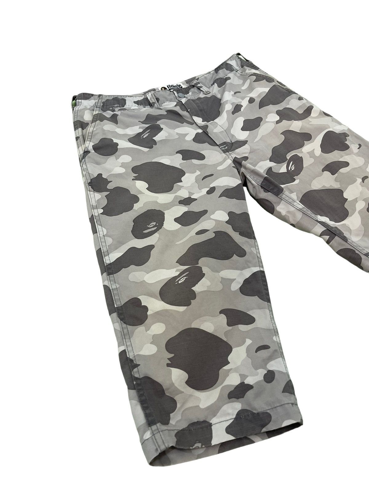 Bape Bape Camo Nigo Cropped Pant Slim 5🟦9 Size US 33 - 2 Thumbnail