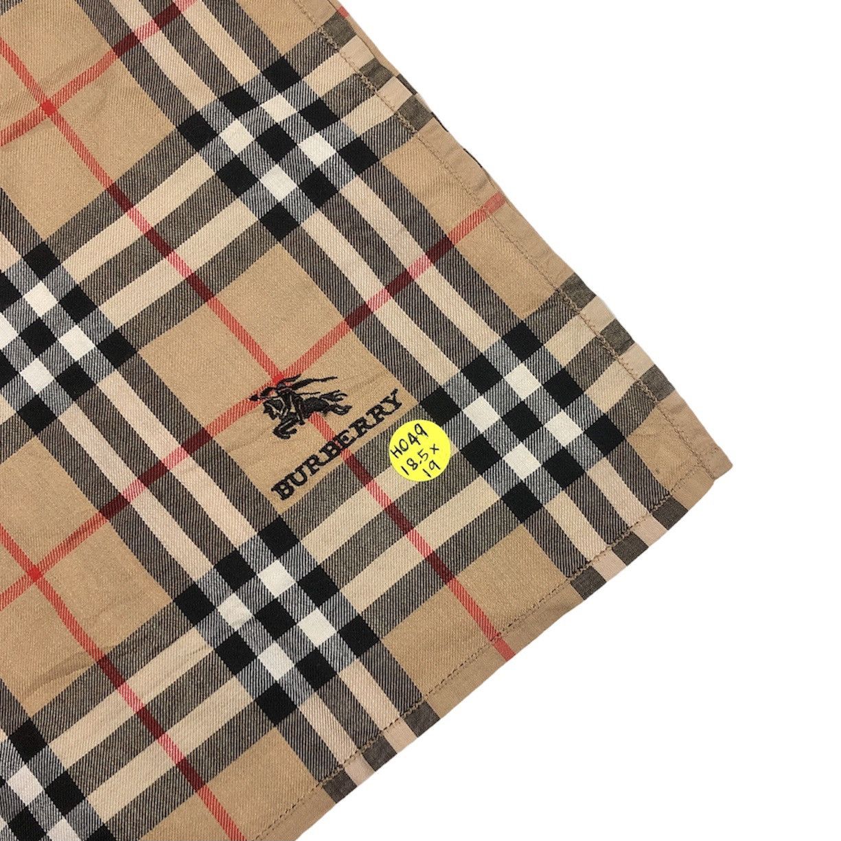Burberry Burberry Novacheck Checkered Handkerchief Pocketsquare Size ONE SIZE - 7 Thumbnail