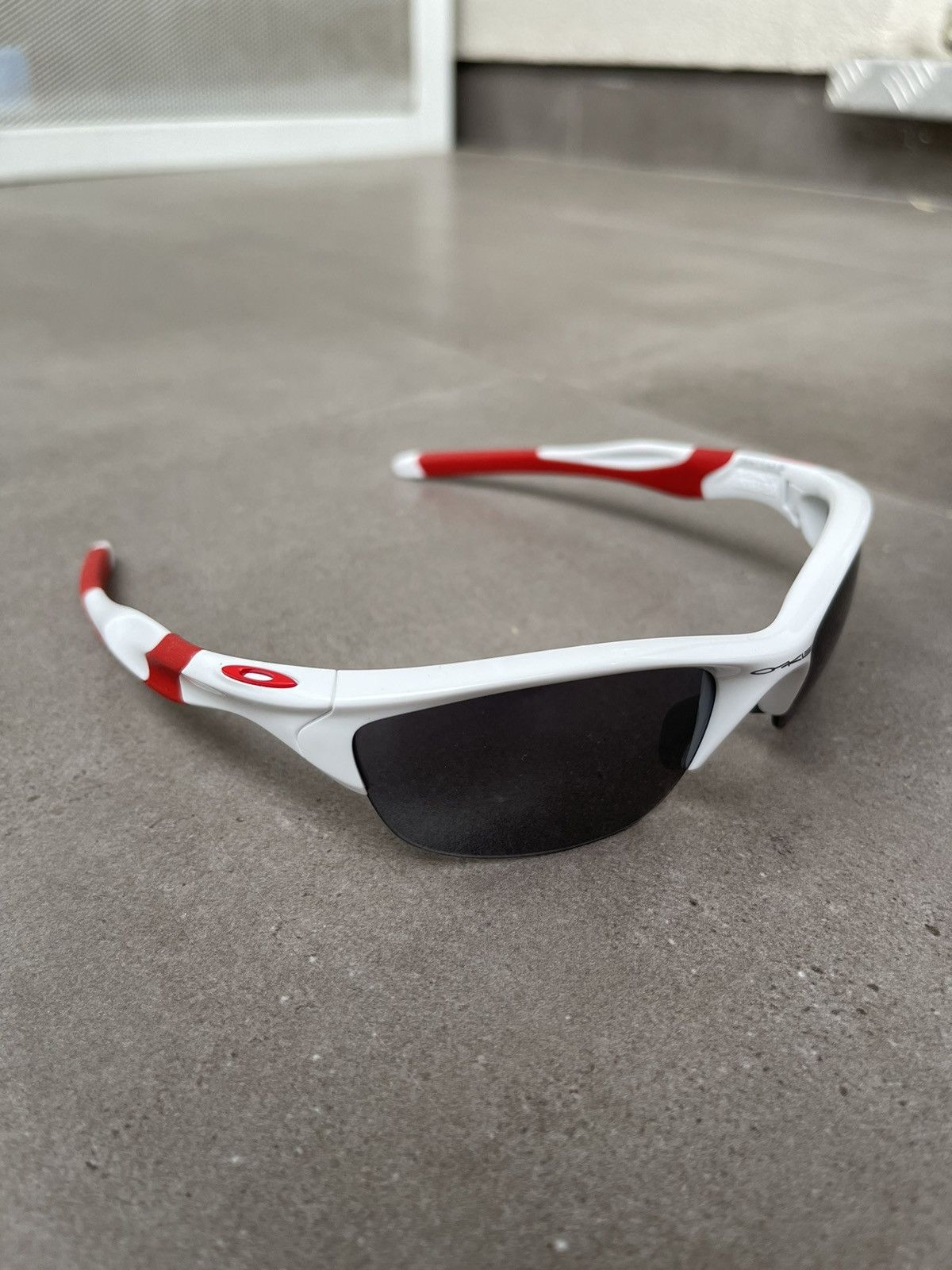 Oakley Oakley OO9144-17 "HALF JACKET 2.0" White Red Sunglasses Size ONE SIZE - 5 Thumbnail