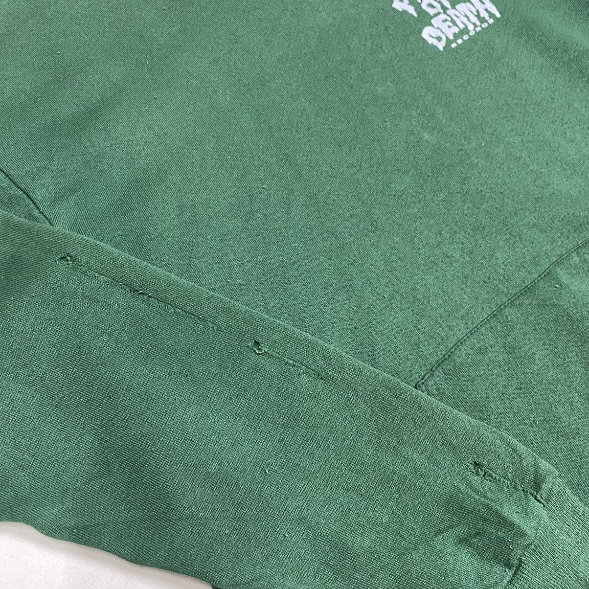 Band Tees × Lee × Vintage Vintage 80s Pizza Of Death distressed hoodie Size US M / EU 48-50 / 2 - 13 Thumbnail