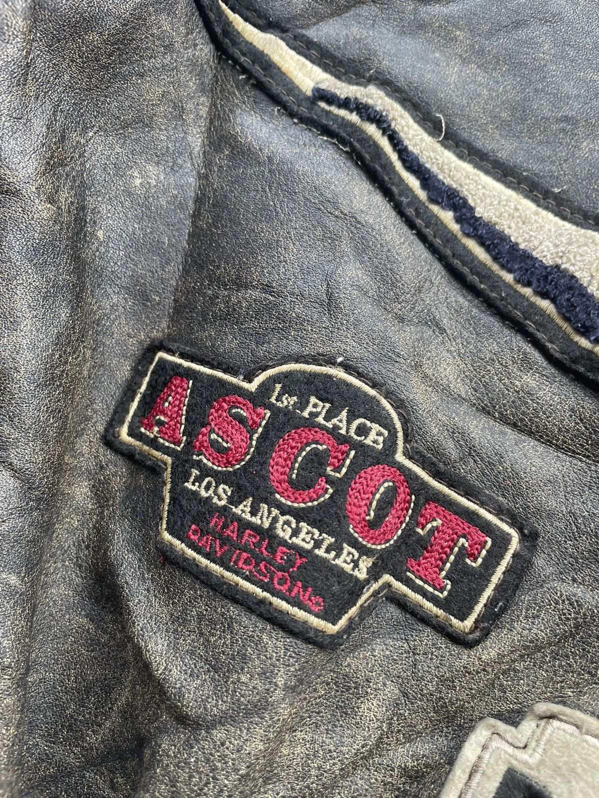 Harley Davidson Vintage 90’s Harley Davidson Leather Jacket Size US M / EU 48-50 / 2 - 8 Thumbnail