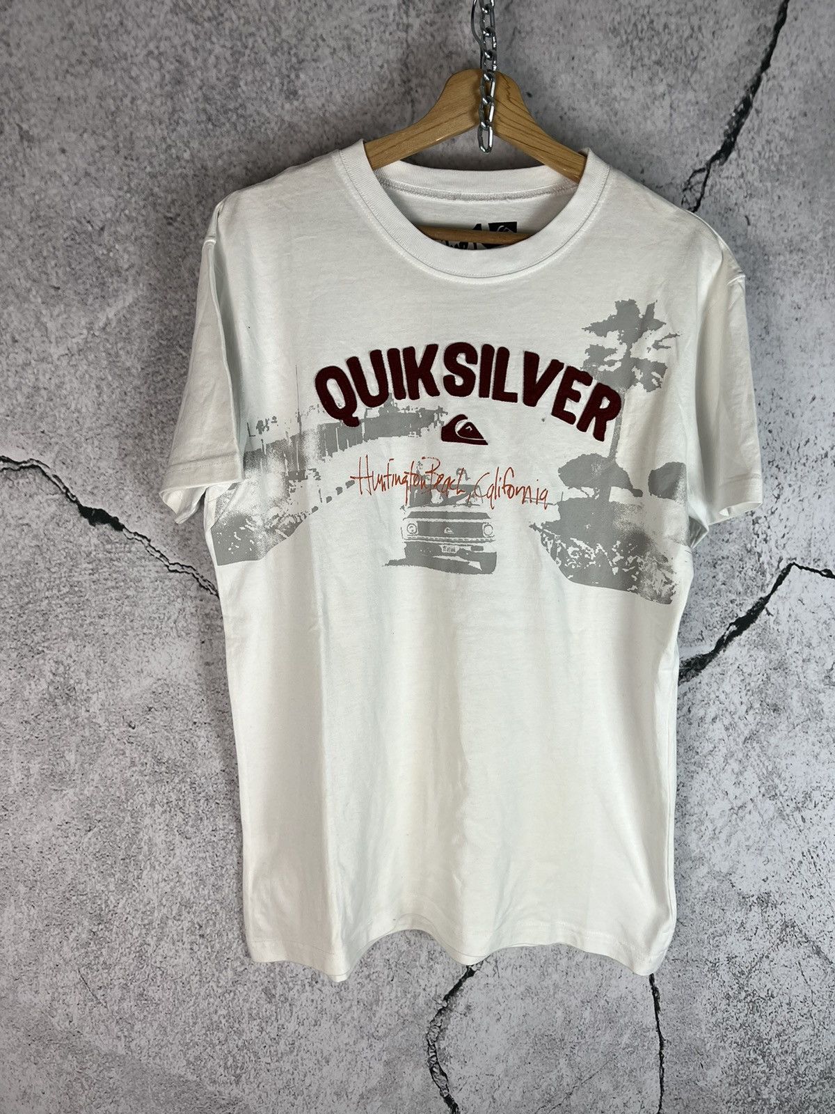 Quiksilver Quicksilver surfing skate california tshirt Size US L / EU 52-54 / 3 - 1 Thumbnail
