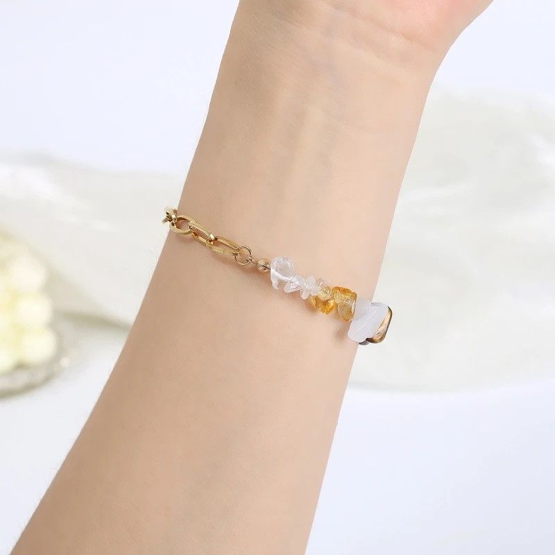 Jewelry Natural Crystal Bracelet Size ONE SIZE - 2 Thumbnail