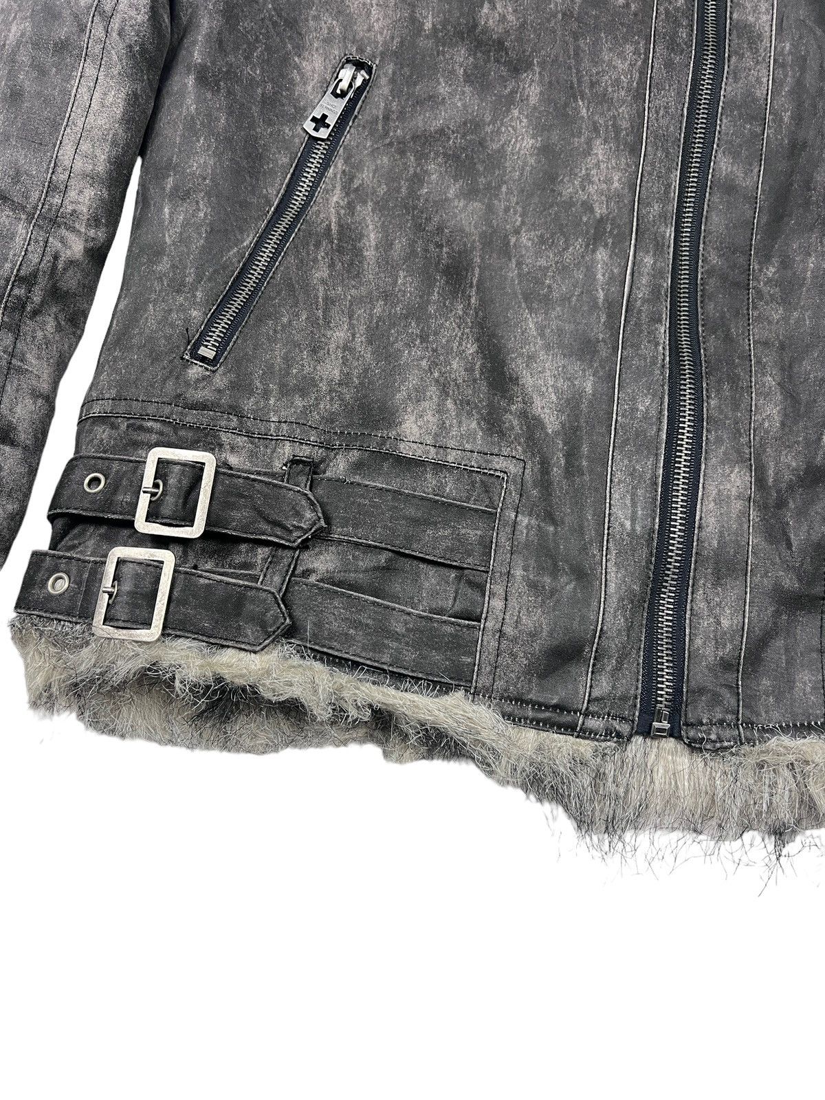 BERNINGS SHO Bernings Sho Faux Fur Shearling Bondage Jacket Size US M / EU 48-50 / 2 - 6 Thumbnail