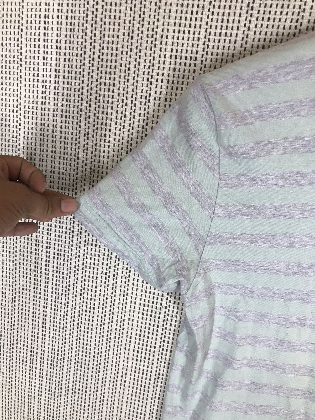 A.P.C. ‼️A.P.C. RUE DE FLEURES PARIS STRIPED TSHIRT MADE IN FRANCE Size M / US 6-8 / IT 42-44 - 2 Thumbnail
