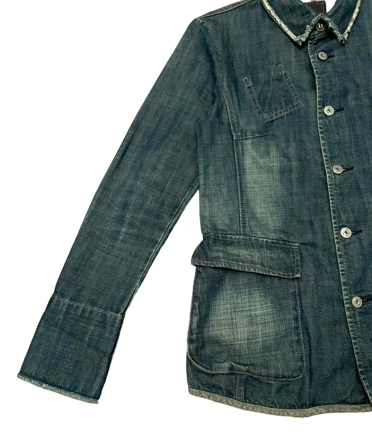 Marithe + Francois Girbaud Vintage Marithe Francois Girbaud Denim Chore Jacket 1990s Size US M / EU 48-50 / 2 - 3 Thumbnail