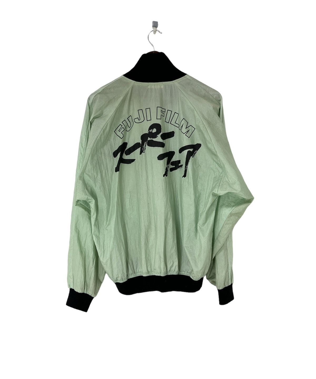 Fujifilm Vintage 90’s Fujiflim Bomber Style Jacket Design Rare piece Size US L / EU 52-54 / 3 - 1 Thumbnail