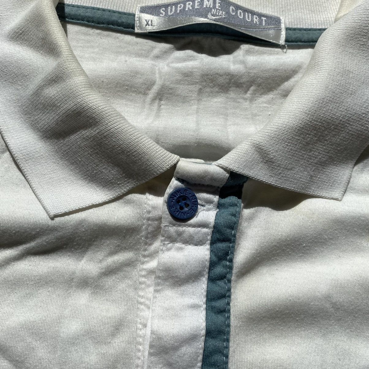 Nike VINTAGE NIKE SUPREME COURT 90s POLO T SHIRT Size US XL / EU 56 / 4 - 5 Thumbnail