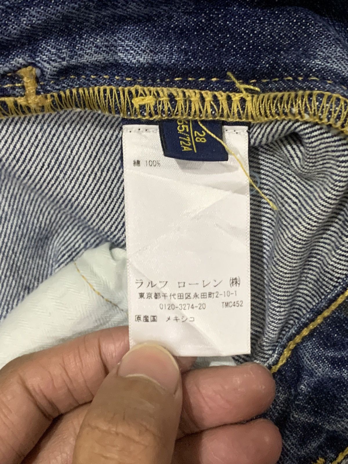 Polo Ralph Lauren Polo Ralph Lauren Astor Jillian Wash Paint Splatter Jeans Size US 32 / EU 48 - 18 Thumbnail