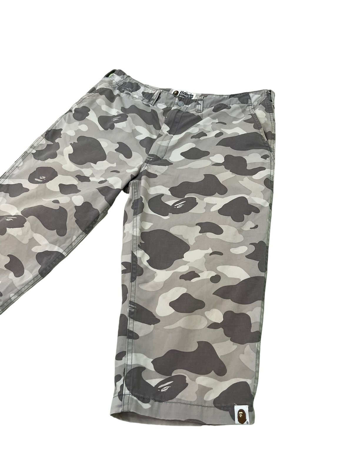 Bape Bape Camo Nigo Cropped Pant Slim 5🟦9 Size US 33 - 3 Thumbnail