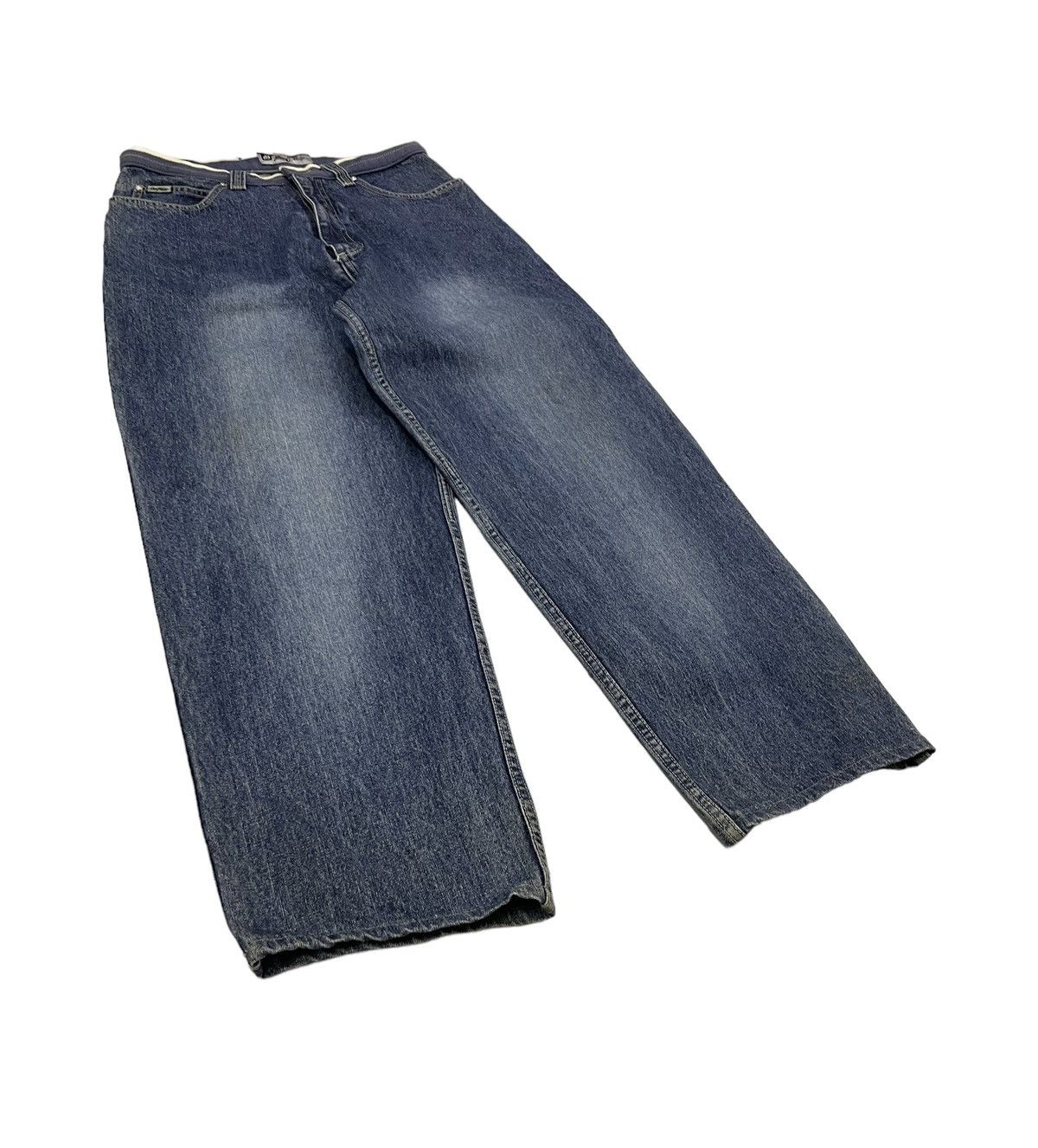 JNCO × Wu-Tang Clan Vintage Johnny Blaze Baggy Jeans Embroidery Logo Size US 30 / EU 46 - 3 Thumbnail