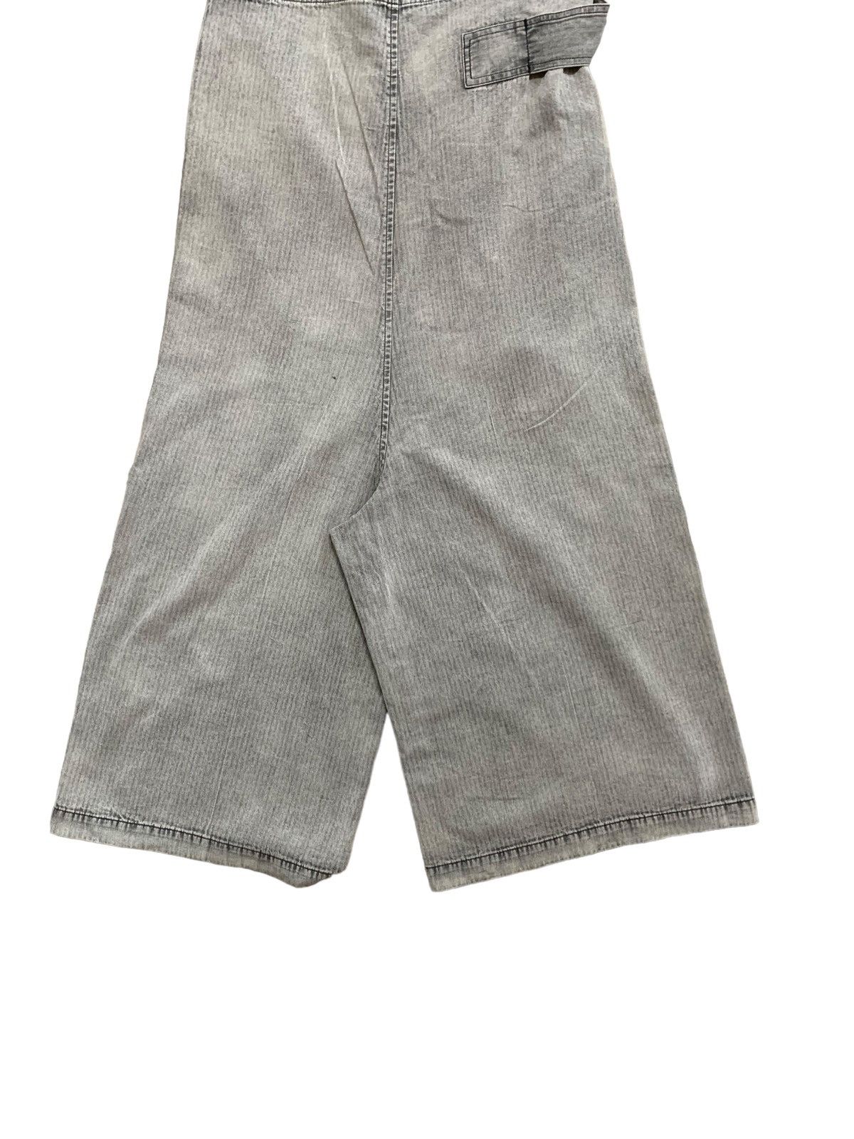Y's × Y's for Men × Yohji Yamamoto Yohji Yamamoto Y’s Sulfur Herringbone Bleach Ribbon Pants Size US 28 / EU 44 - 9 Thumbnail
