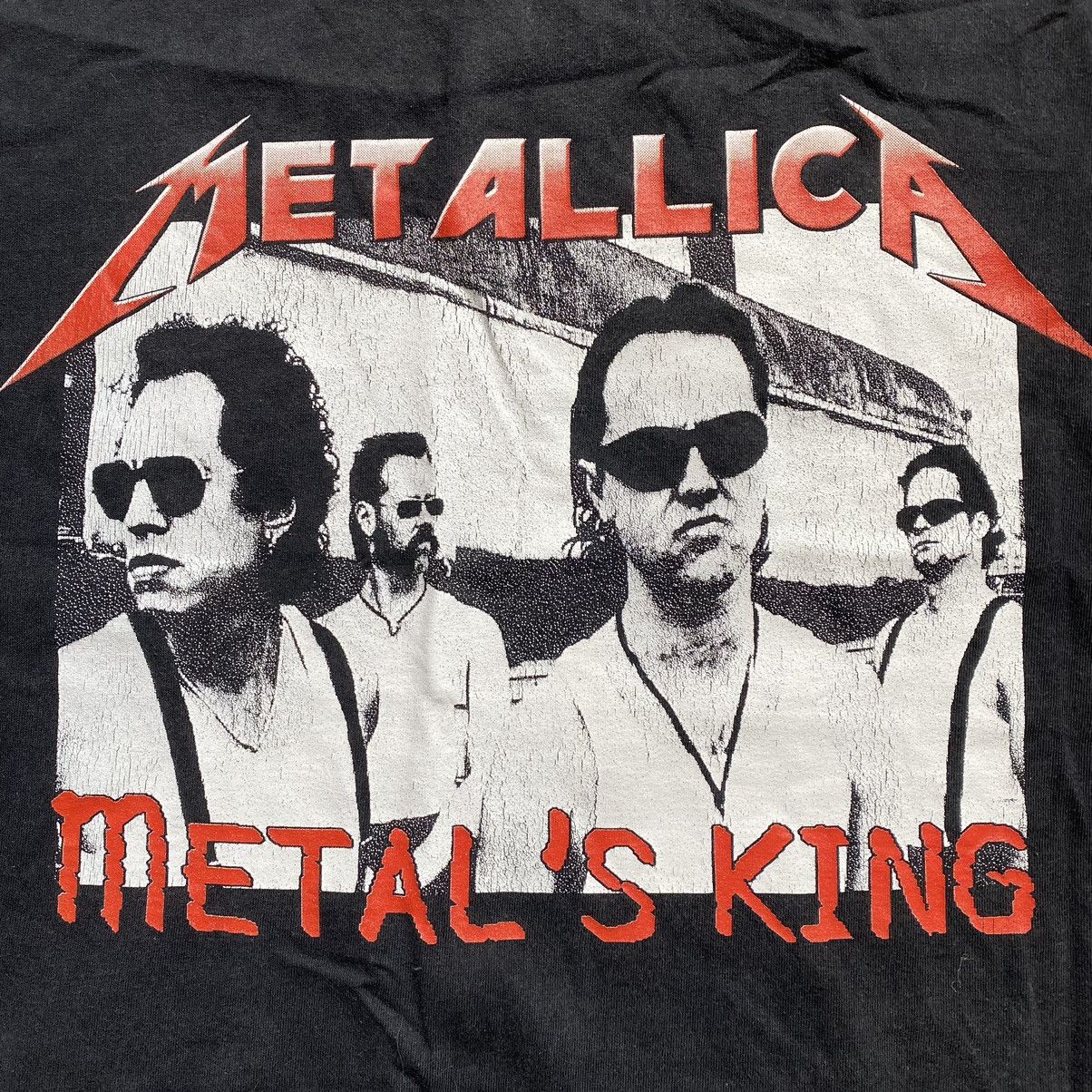 Band Tees VINTAGE METALLICA BAND METAL’S KING PHOTO T SHIRT Size US M / EU 48-50 / 2 - 3 Thumbnail