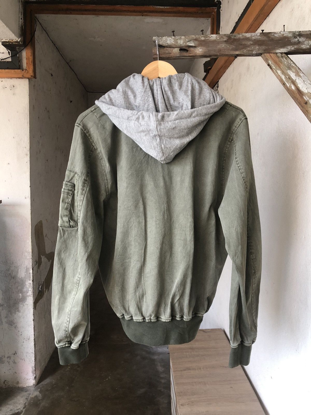 Japanese Brand Vintage Rag Machine Military Style Bomber Jacket Size US M / EU 48-50 / 2 - 2 Thumbnail