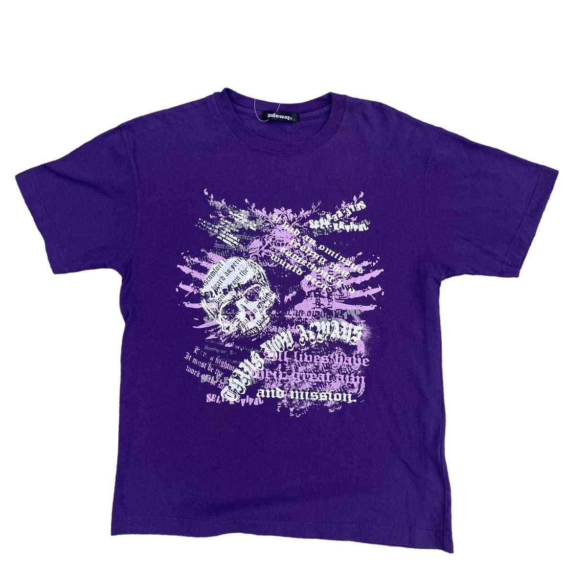 Seditionaries 🇯🇵☠️ SIDEAWAY SKULL WORDING SEDITIONARIES TSHIRT Size US M / EU 48-50 / 2 - 1 Thumbnail