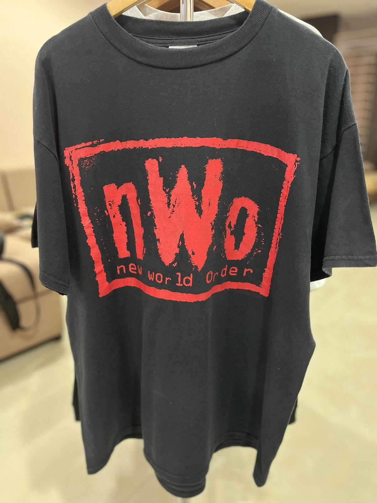Vintage × WCW/nWo × WWF VTG NEW WORLD ORDER SPELLOUT Size US XL / EU 56 / 4 - 2 Thumbnail