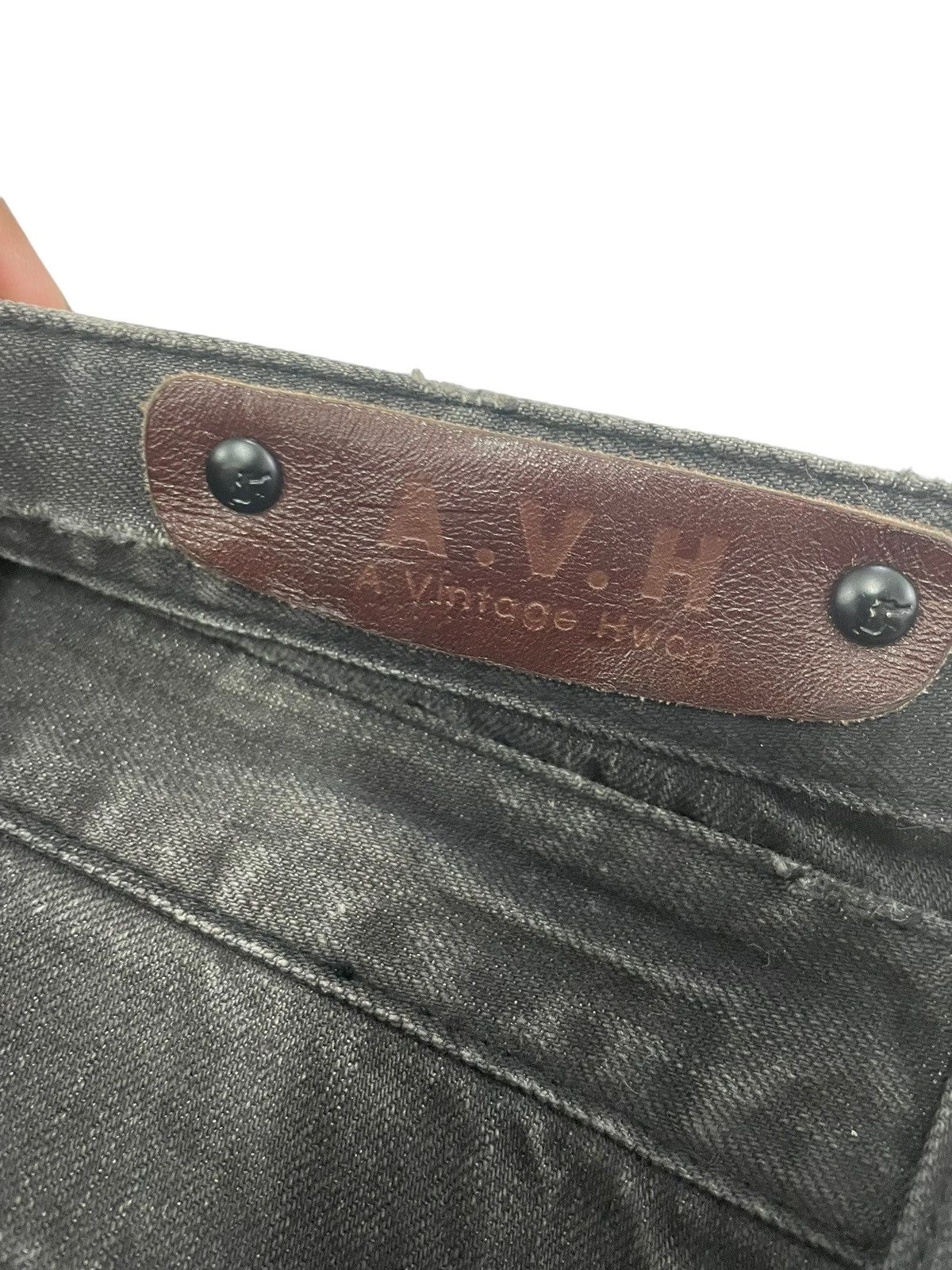 Japanese Brand × PPFM Vintage AVH Jeans Japan Double Waist Jeans Size US 36 / EU 52 - 7 Thumbnail