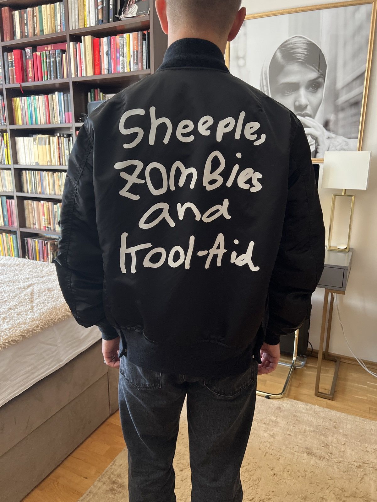 Sacai Sacai x Madsaki bomber Size US M / EU 48-50 / 2 - 7 Thumbnail